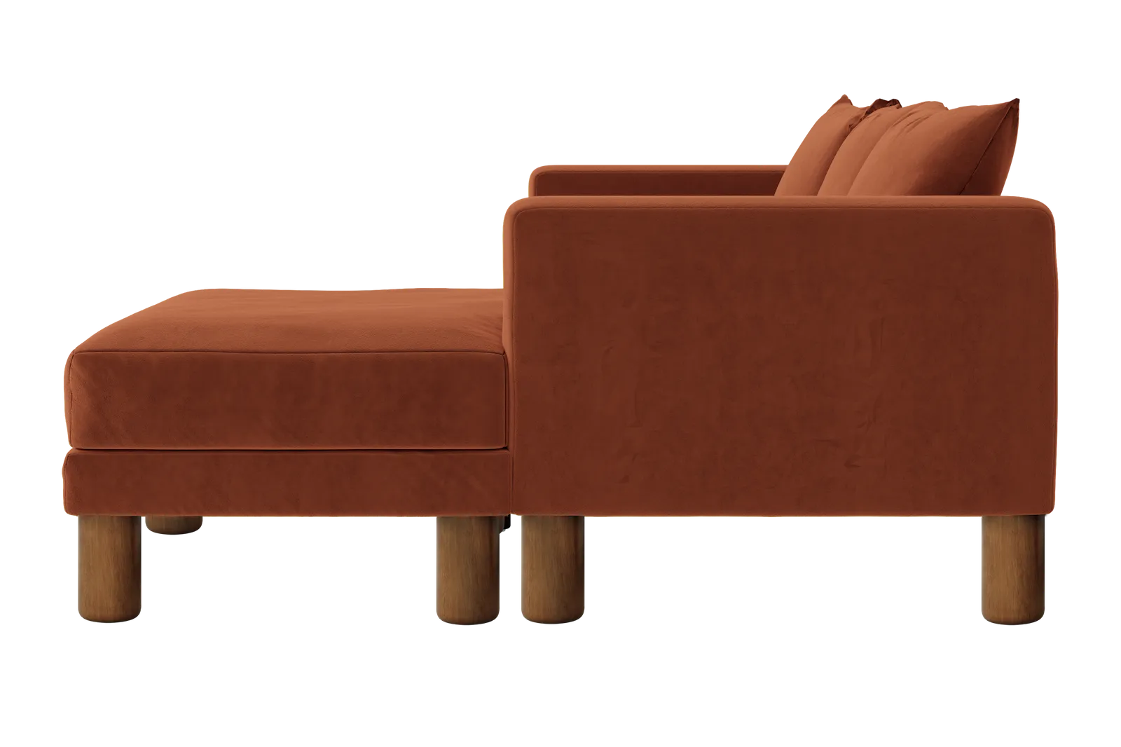The Essential Sectional in Recycled Velvet