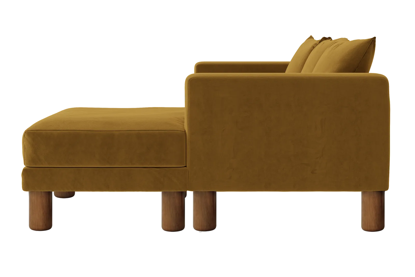 The Essential Sectional in Recycled Velvet