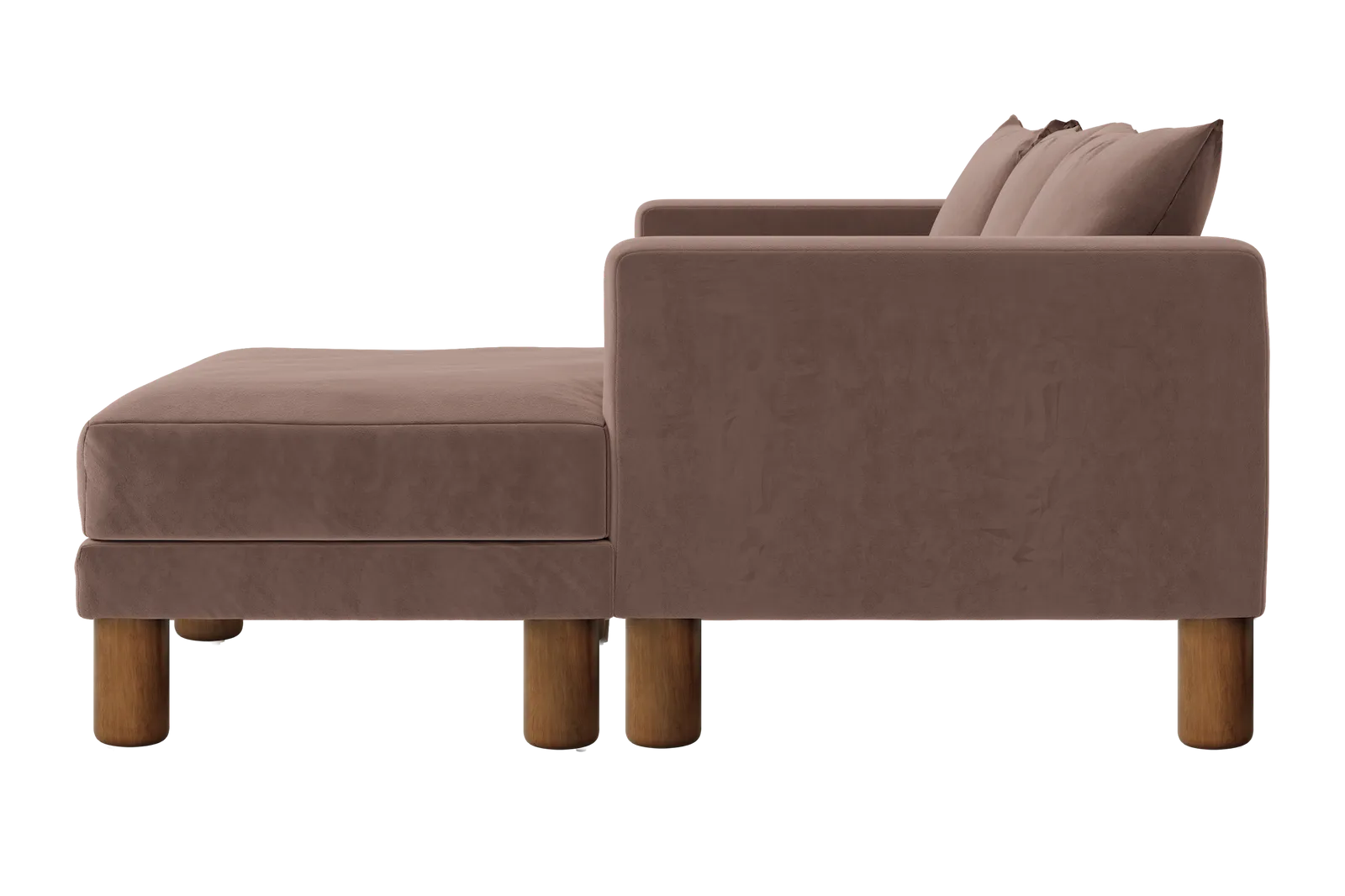 The Essential Sectional in Recycled Velvet