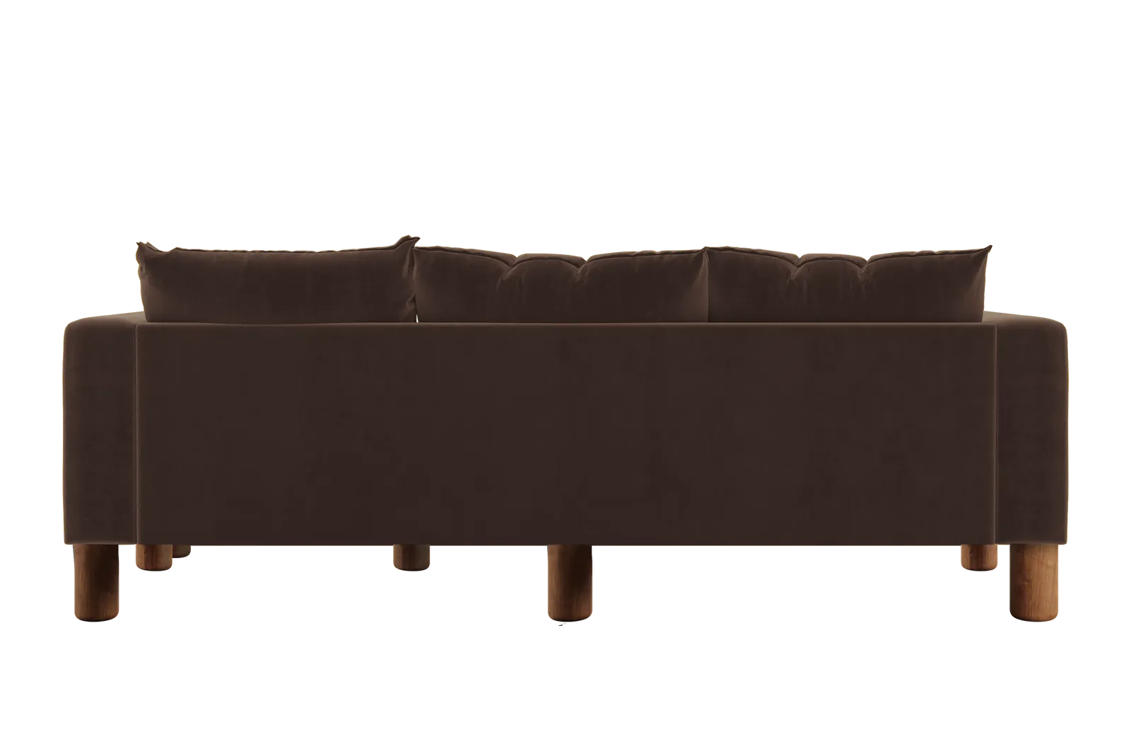 The Essential Sectional in Recycled Velvet
