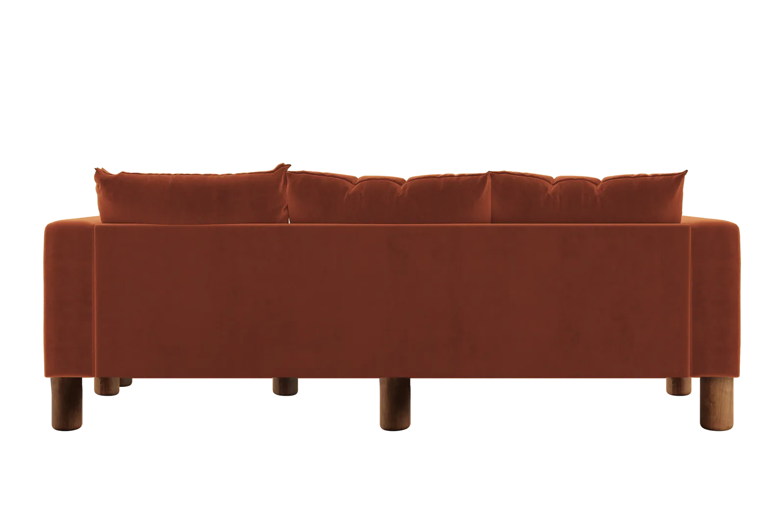 The Essential Sectional in Recycled Velvet