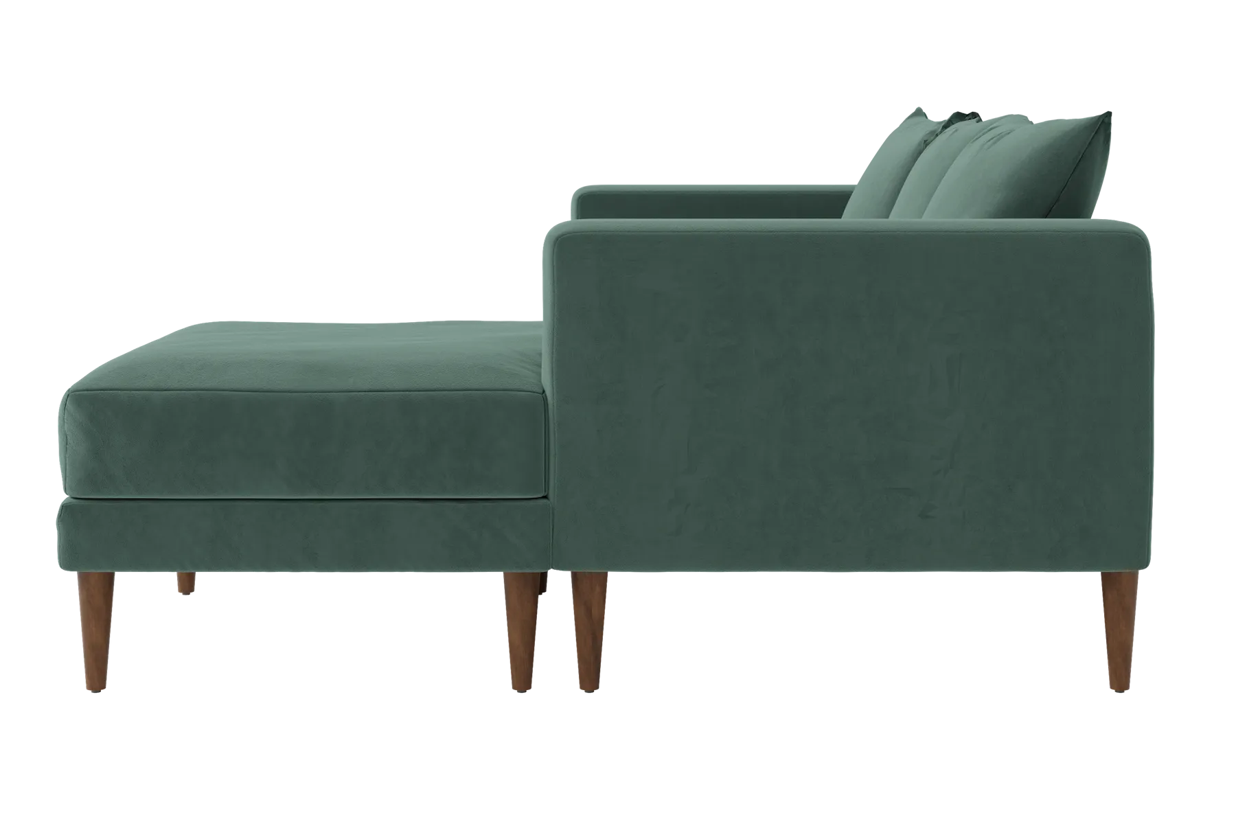 The Essential Sectional in Recycled Velvet