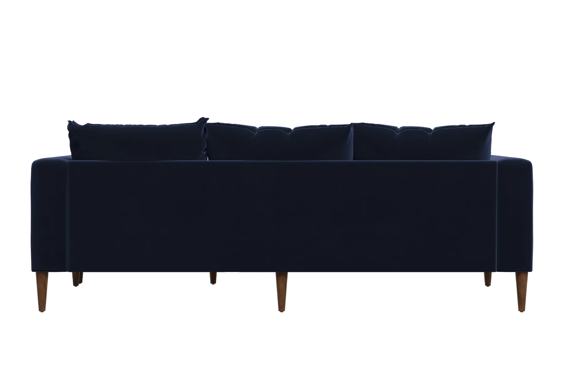 The Essential Sectional in Recycled Velvet