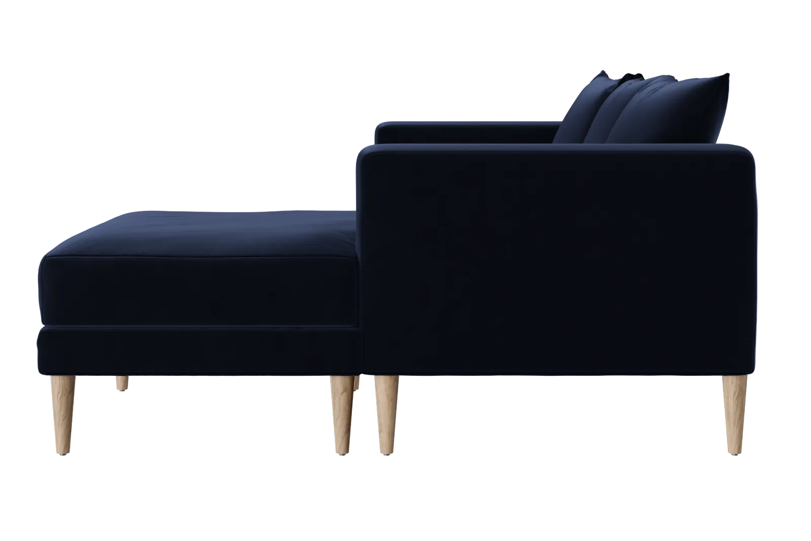 The Essential Sectional in Recycled Velvet