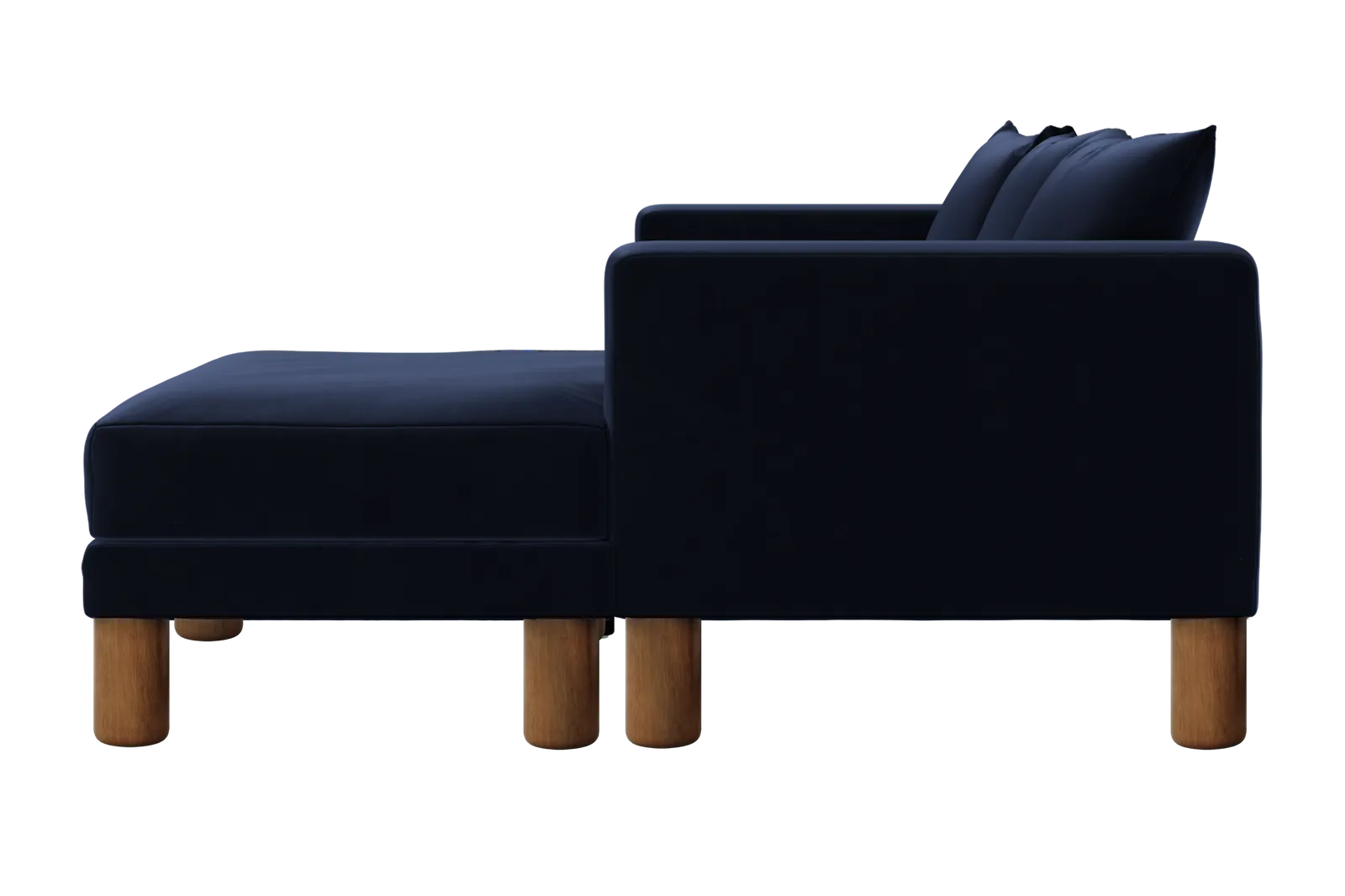 The Essential Sectional in Recycled Velvet