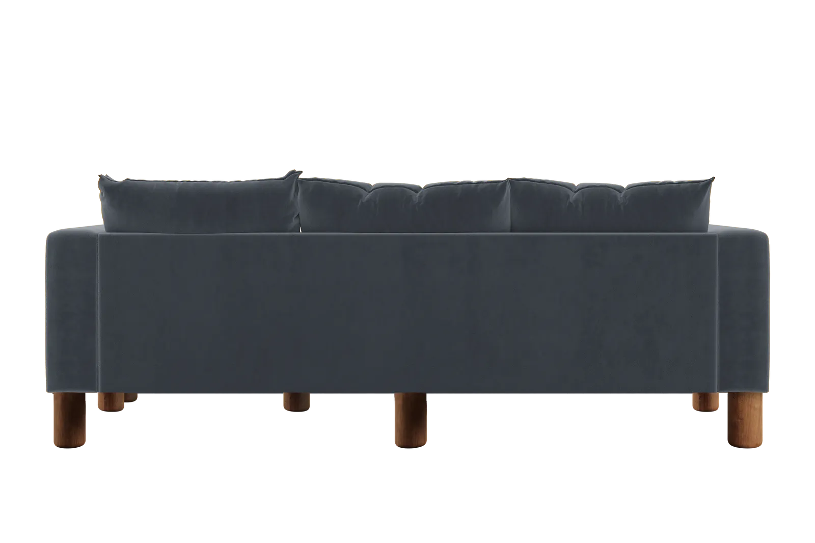 The Essential Sectional in Recycled Velvet