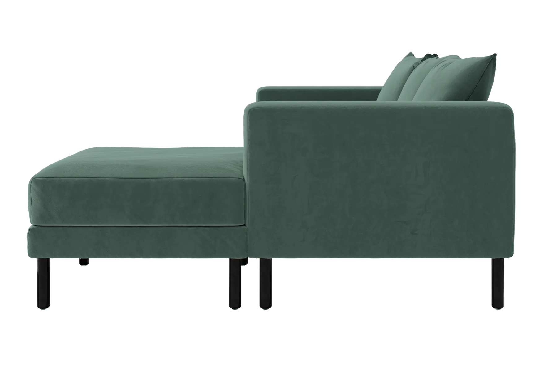 The Essential Sectional in Recycled Velvet