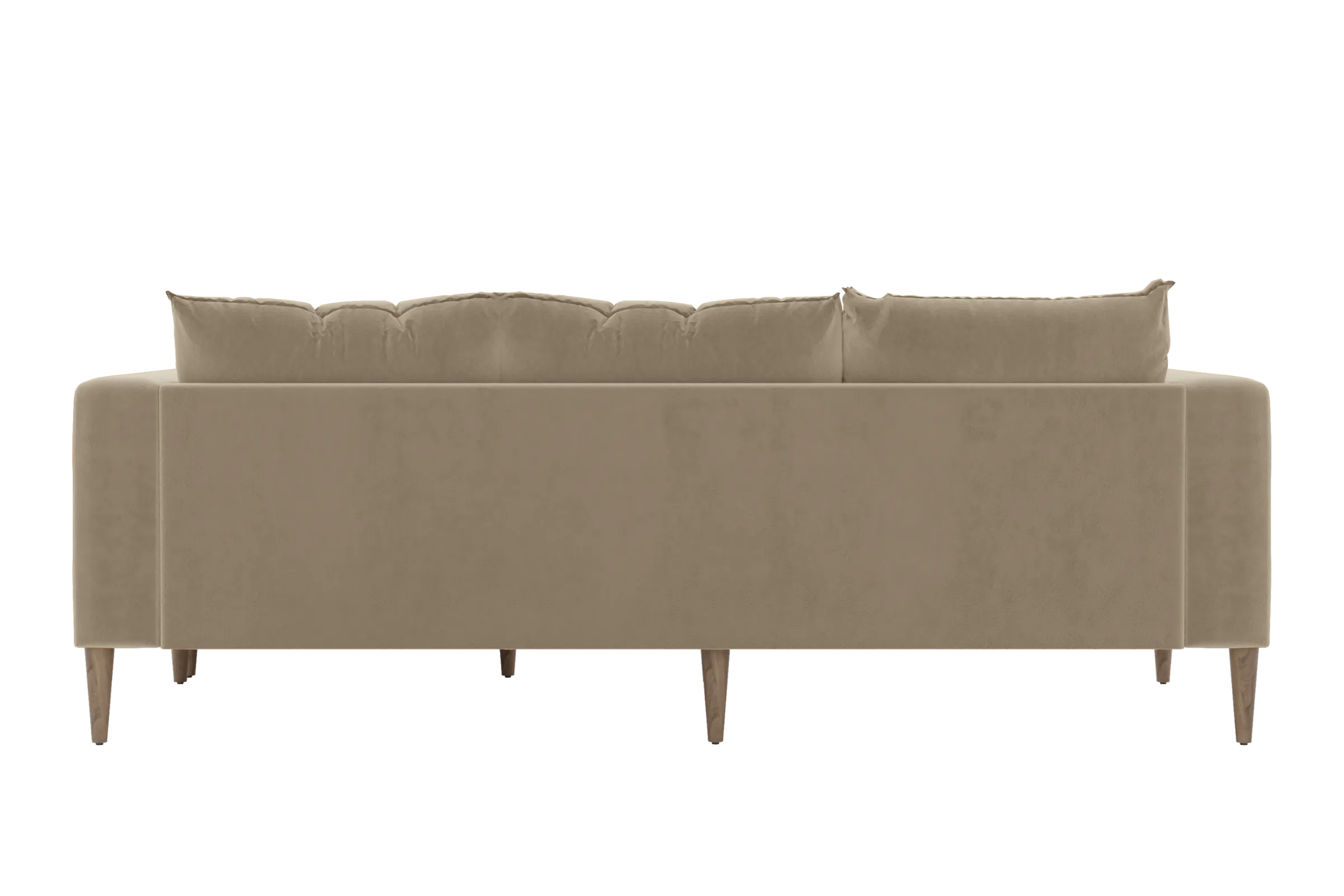 The Essential Sectional in Recycled Velvet