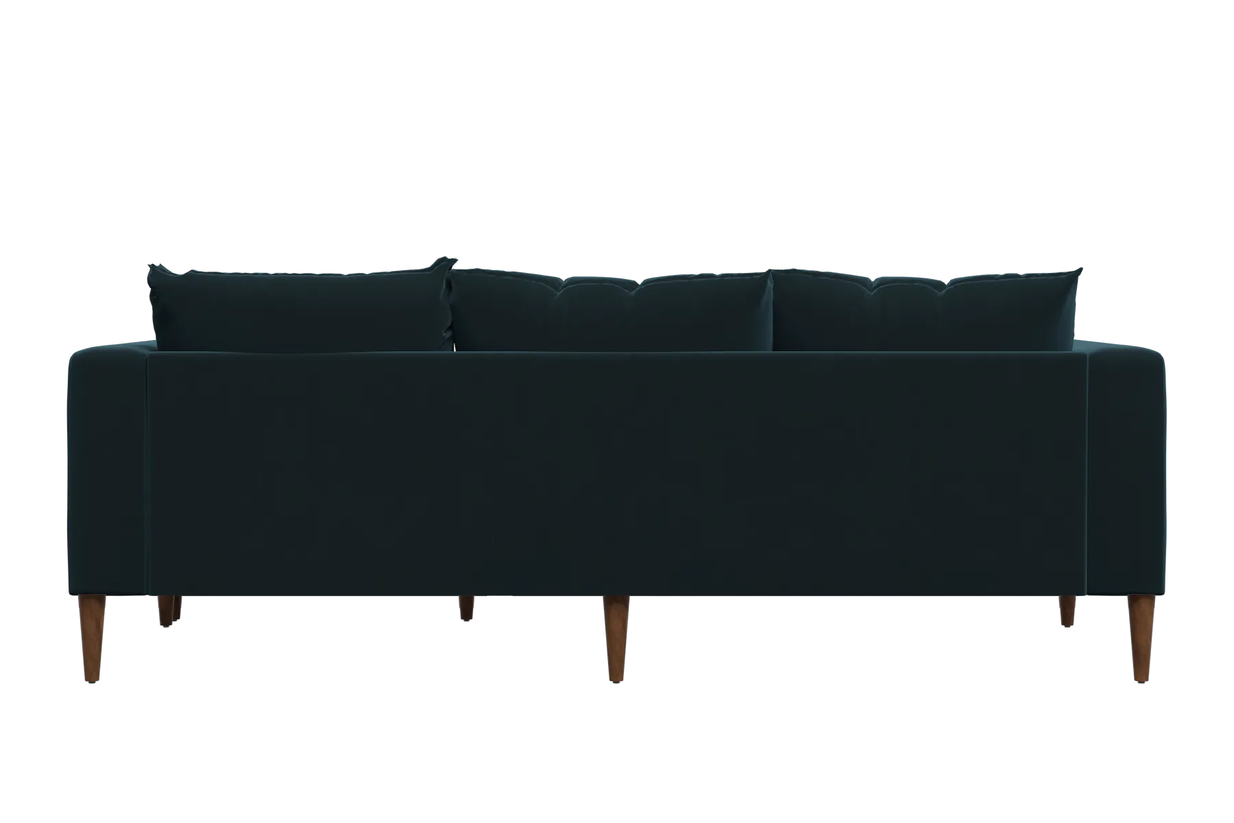 The Essential Sectional in Recycled Velvet