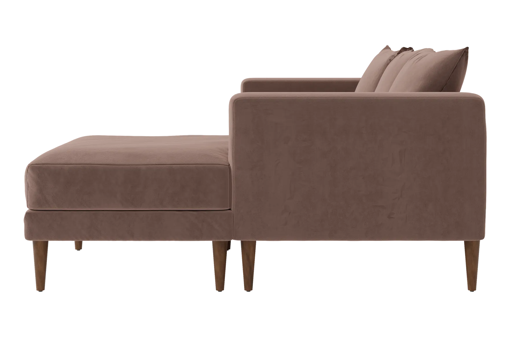 The Essential Sectional in Recycled Velvet