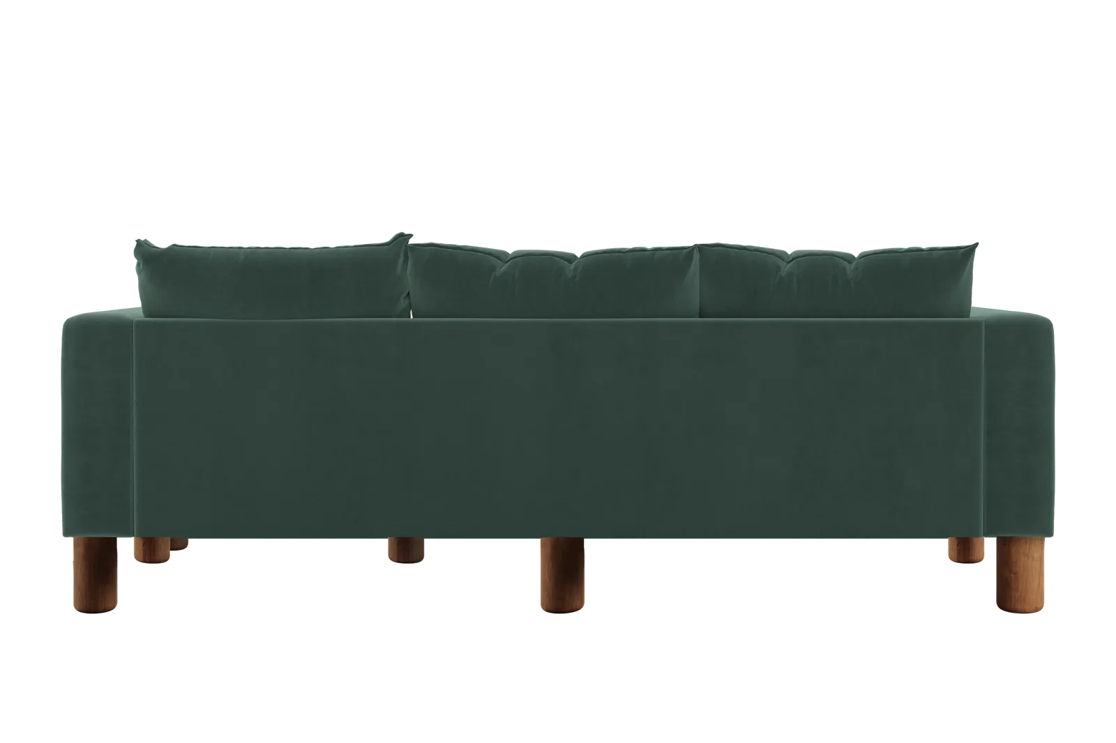The Essential Sectional in Recycled Velvet