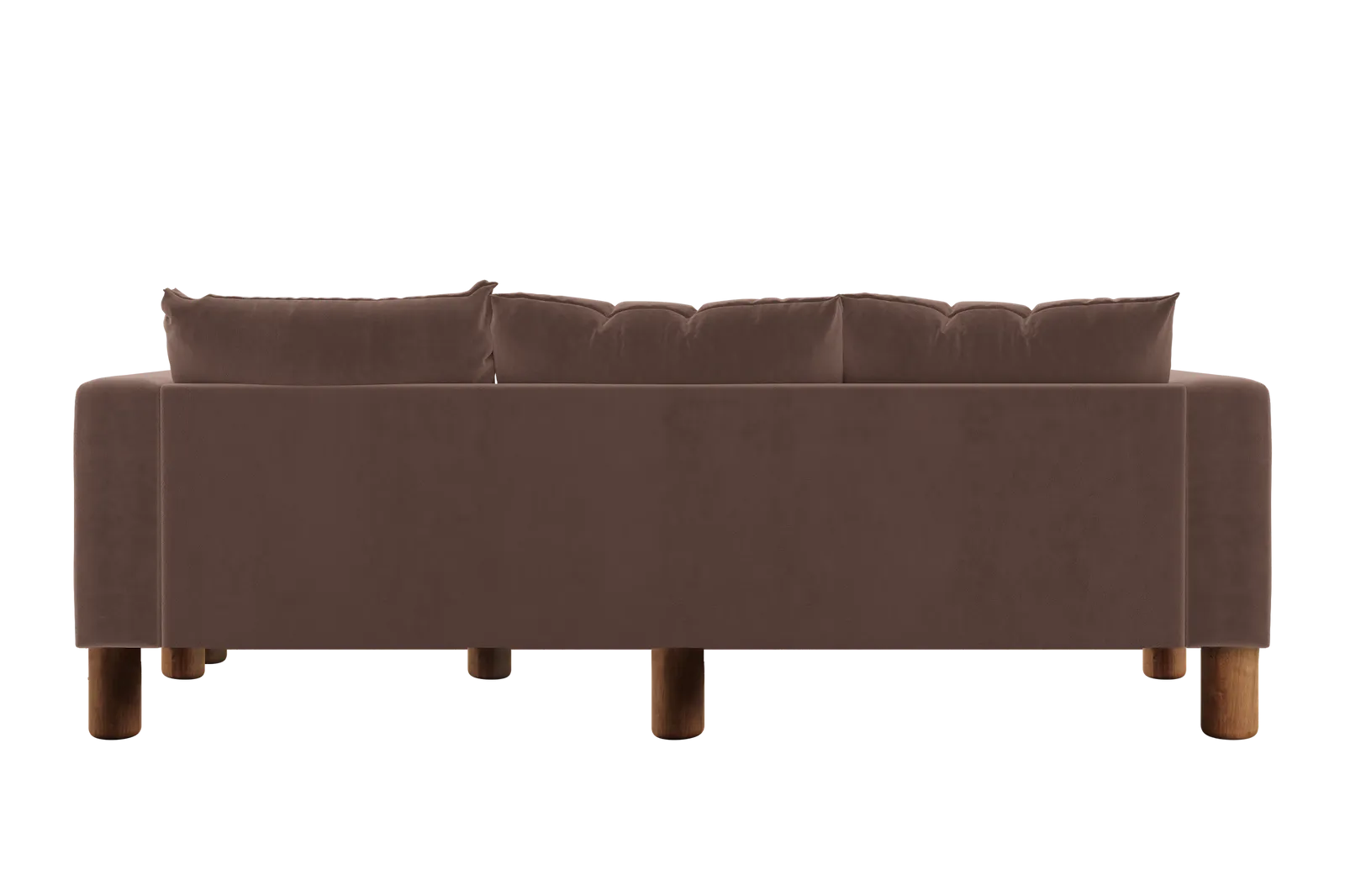 The Essential Sectional in Recycled Velvet