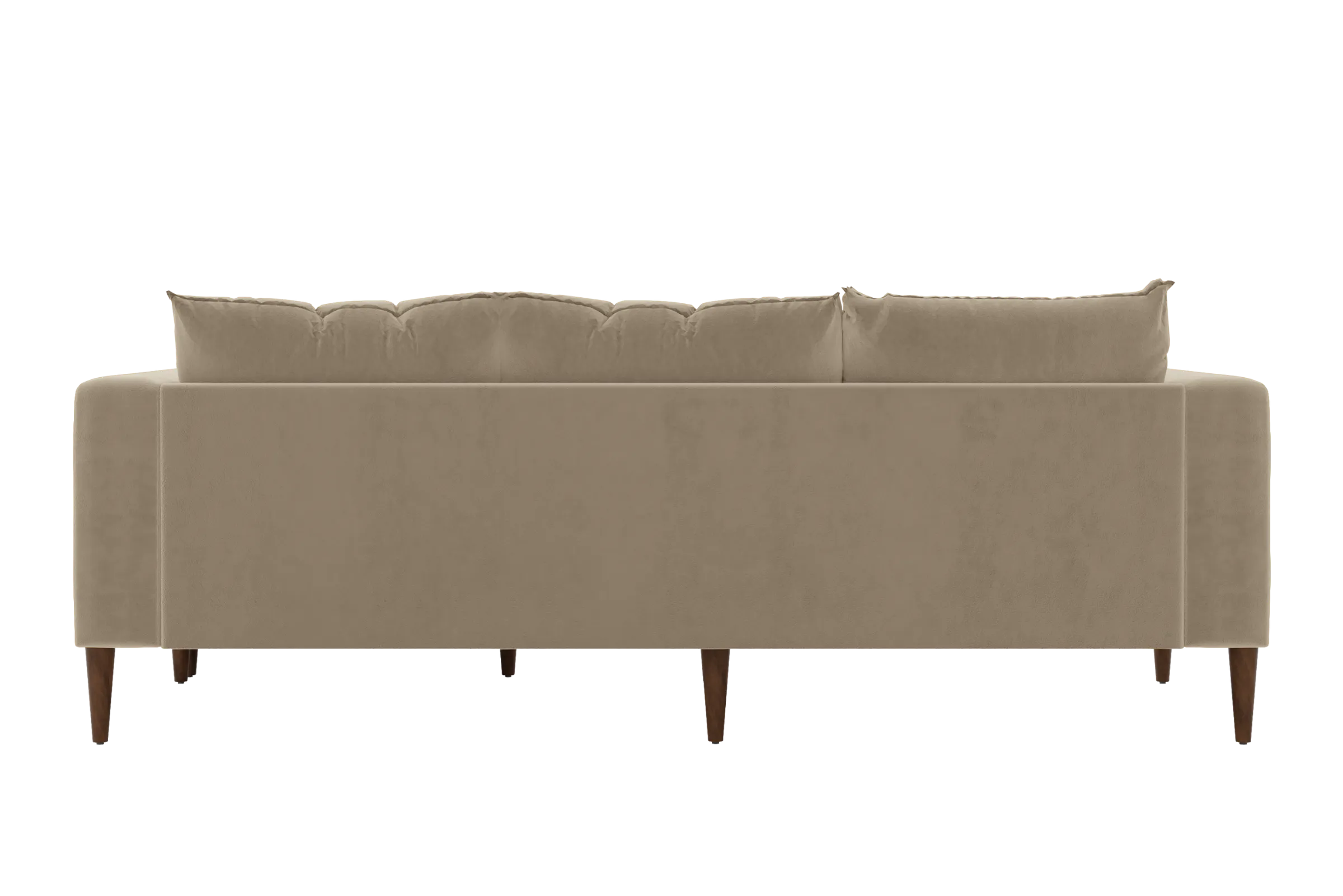 The Essential Sectional in Recycled Velvet