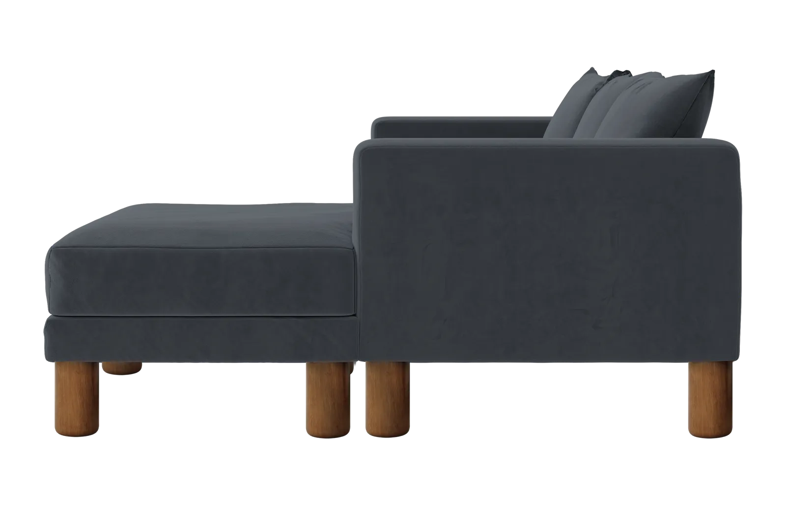 The Essential Sectional in Recycled Velvet