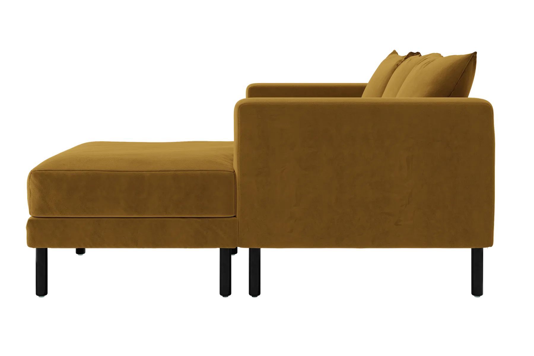 The Essential Sectional in Recycled Velvet