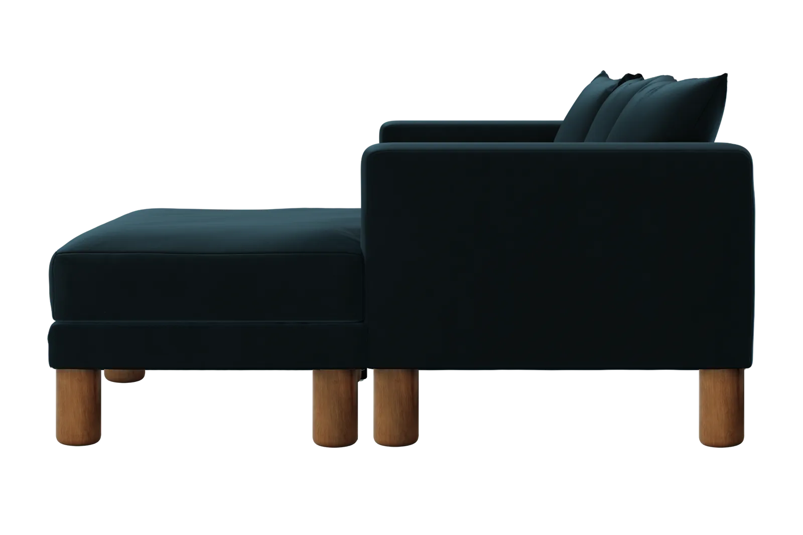 The Essential Sectional in Recycled Velvet