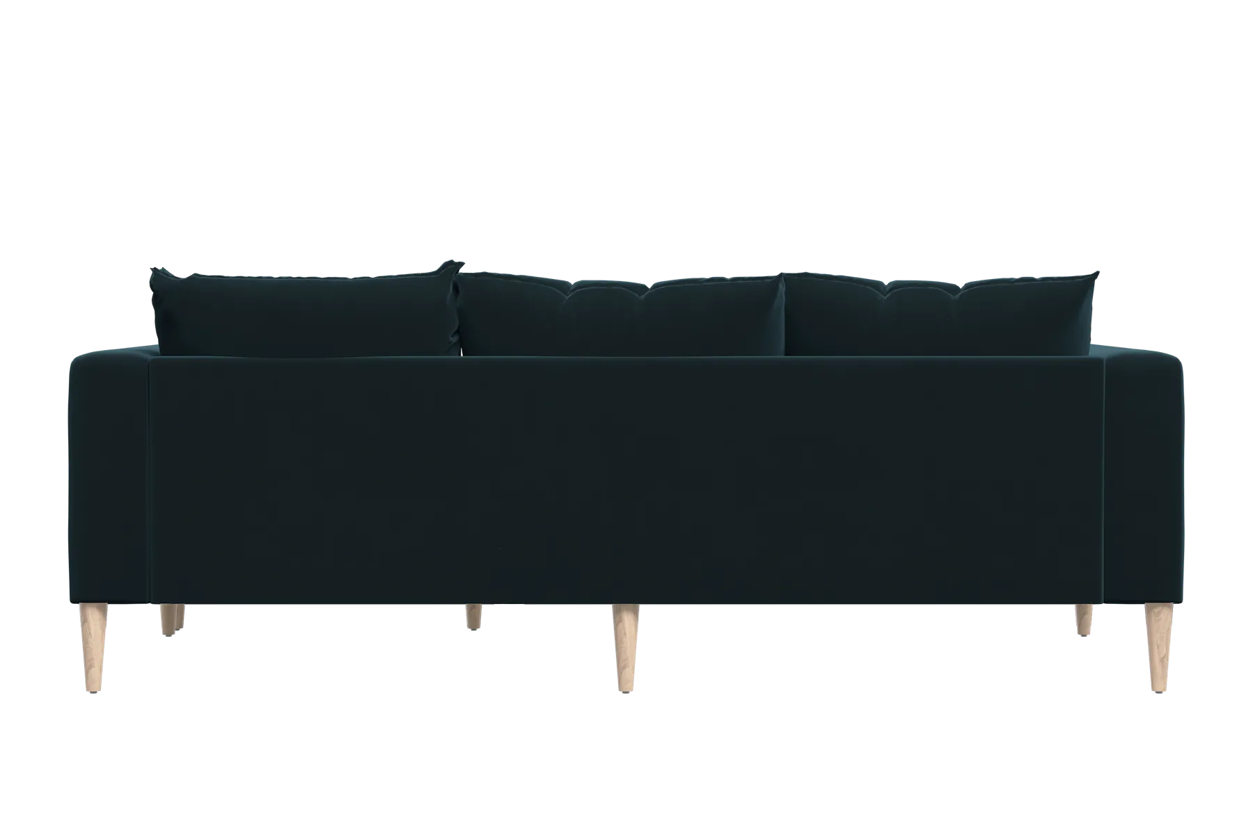 The Essential Sectional in Recycled Velvet