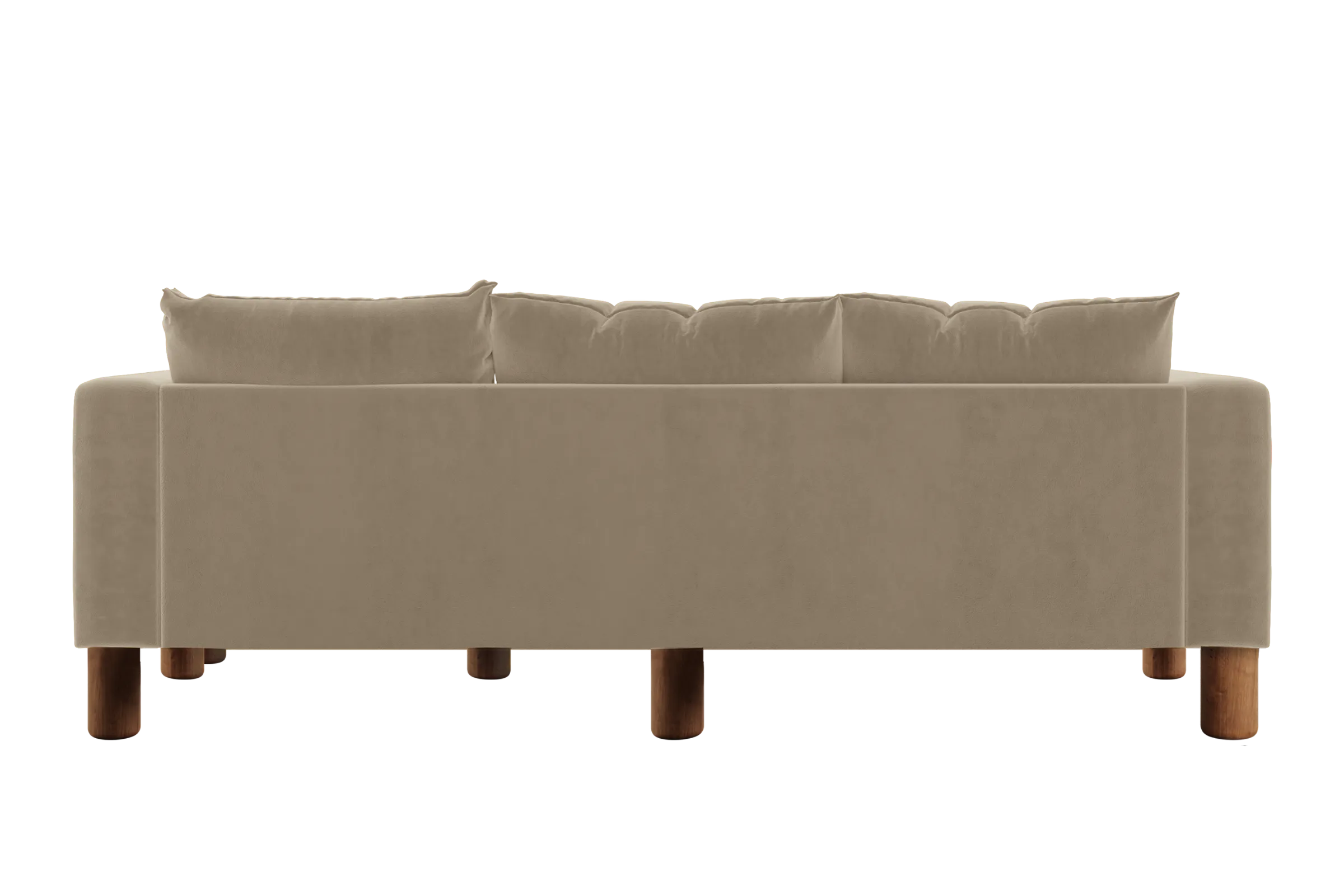The Essential Sectional in Recycled Velvet