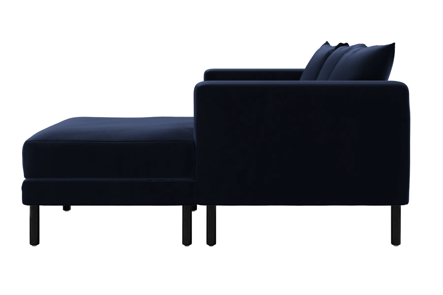 The Essential Sectional in Recycled Velvet