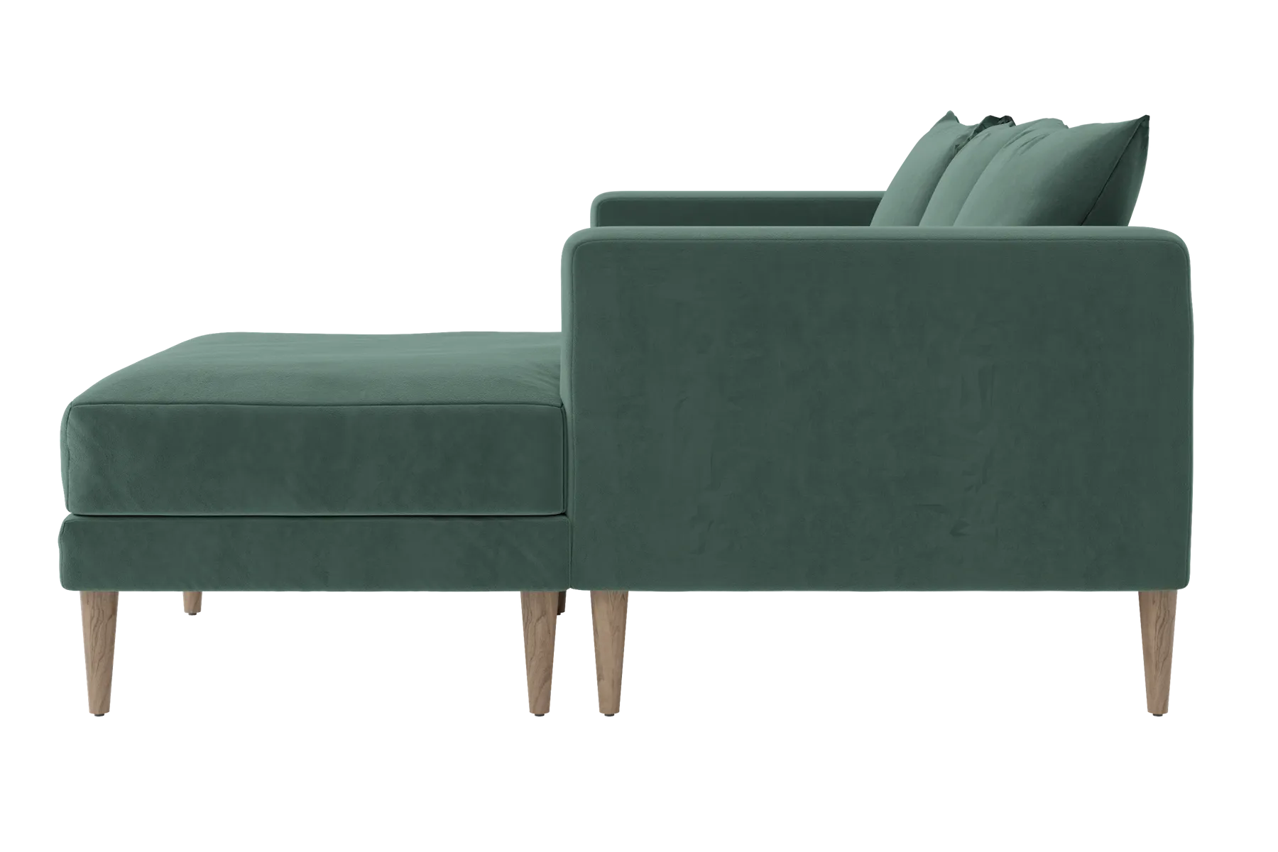 The Essential Sectional in Recycled Velvet
