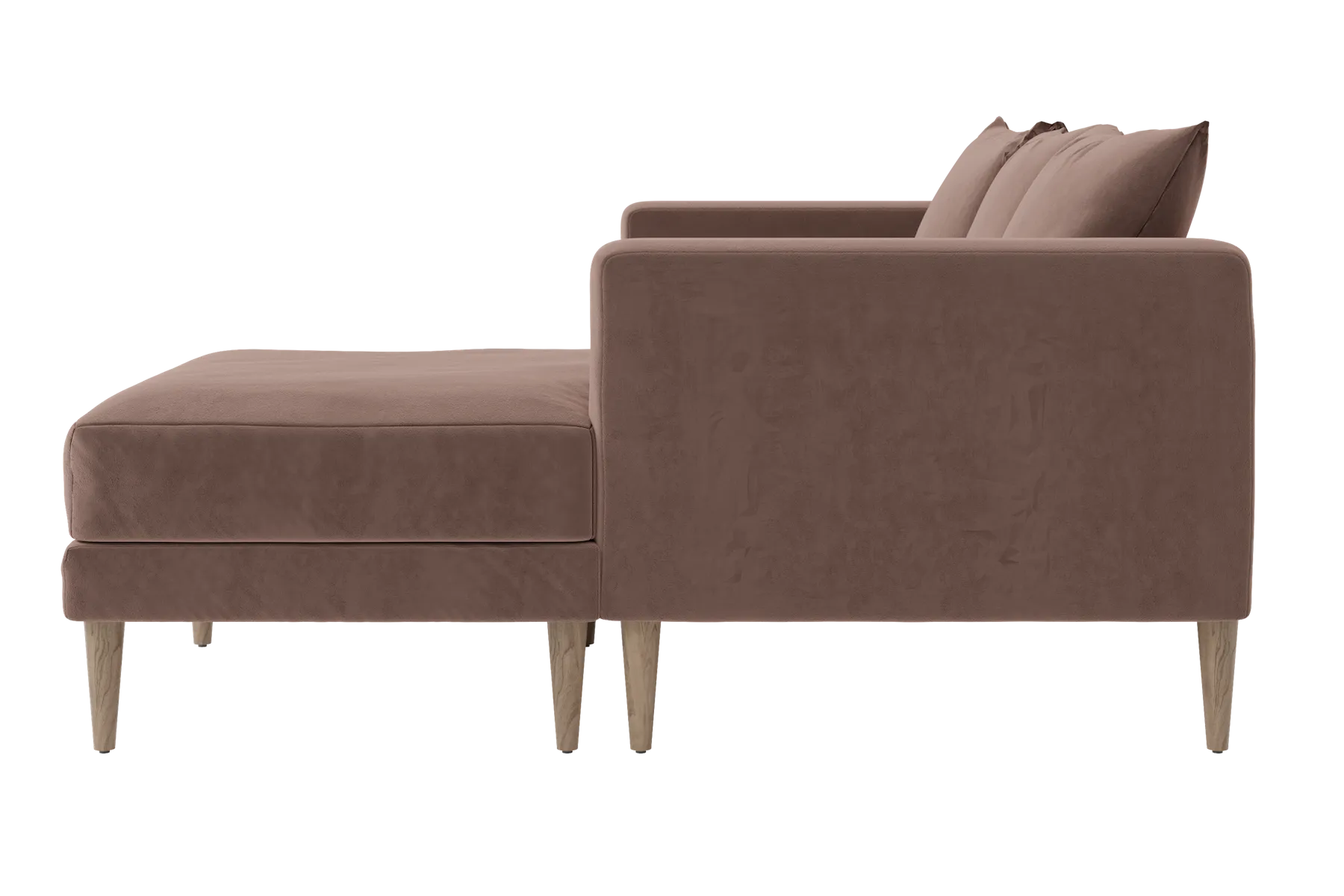 The Essential Sectional in Recycled Velvet