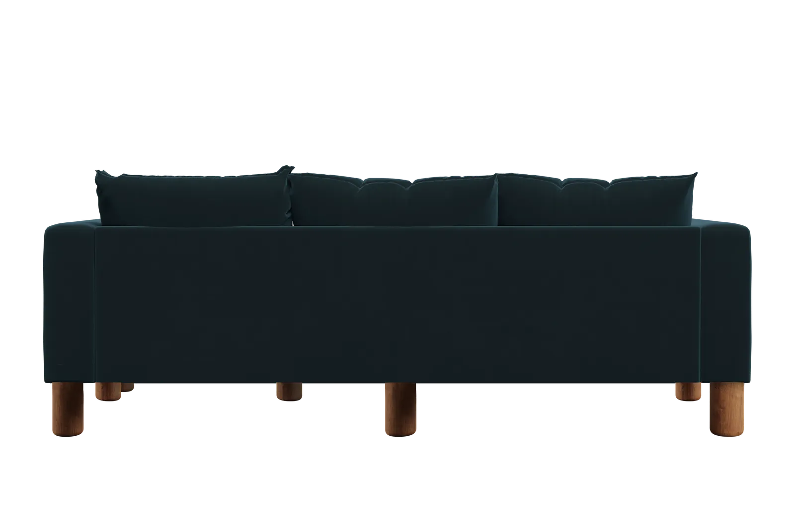 The Essential Sectional in Recycled Velvet