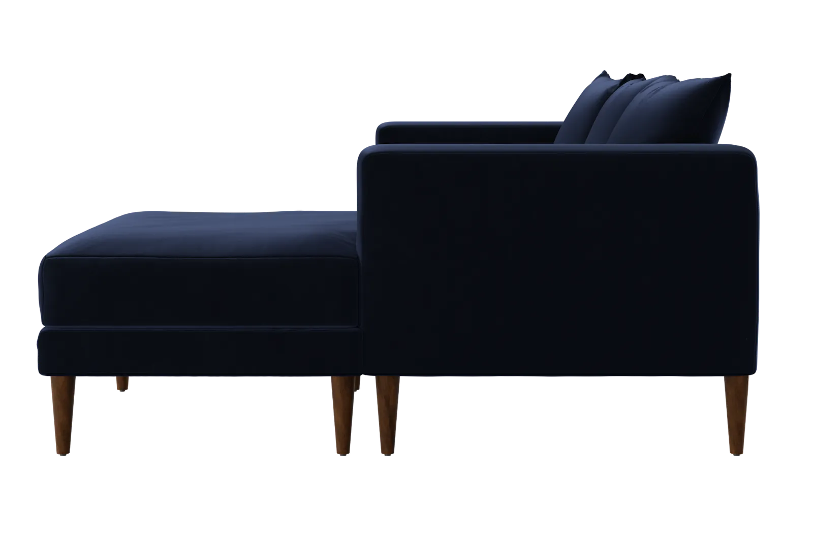 The Essential Sectional in Recycled Velvet