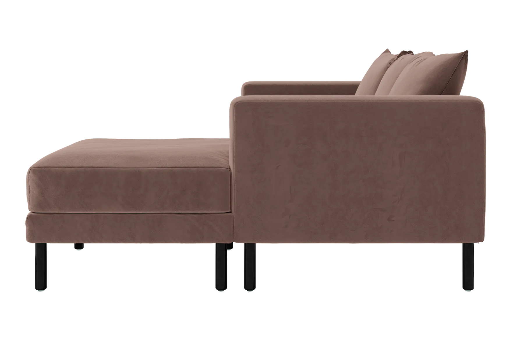 The Essential Sectional in Recycled Velvet