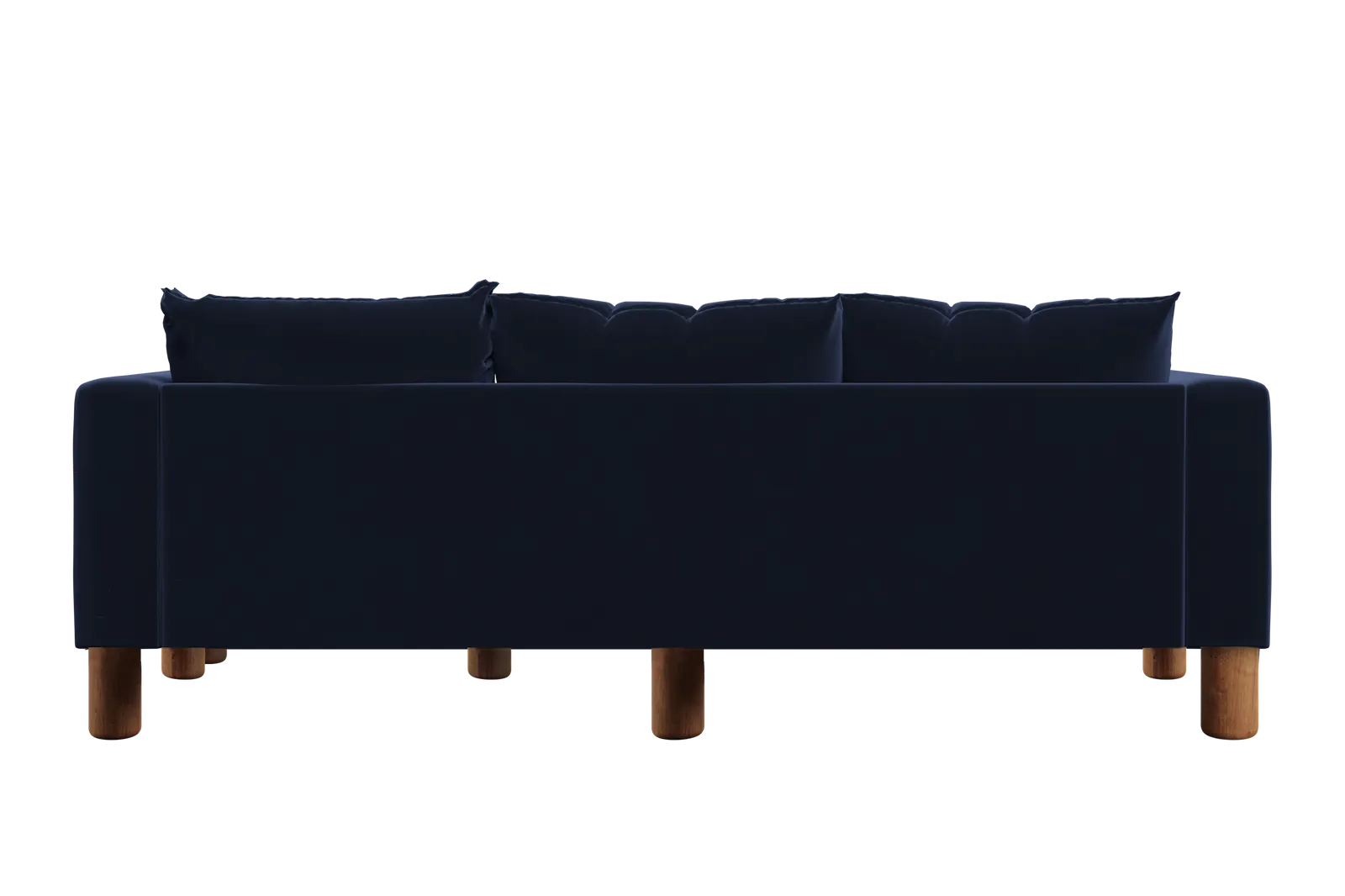 The Essential Sectional in Recycled Velvet