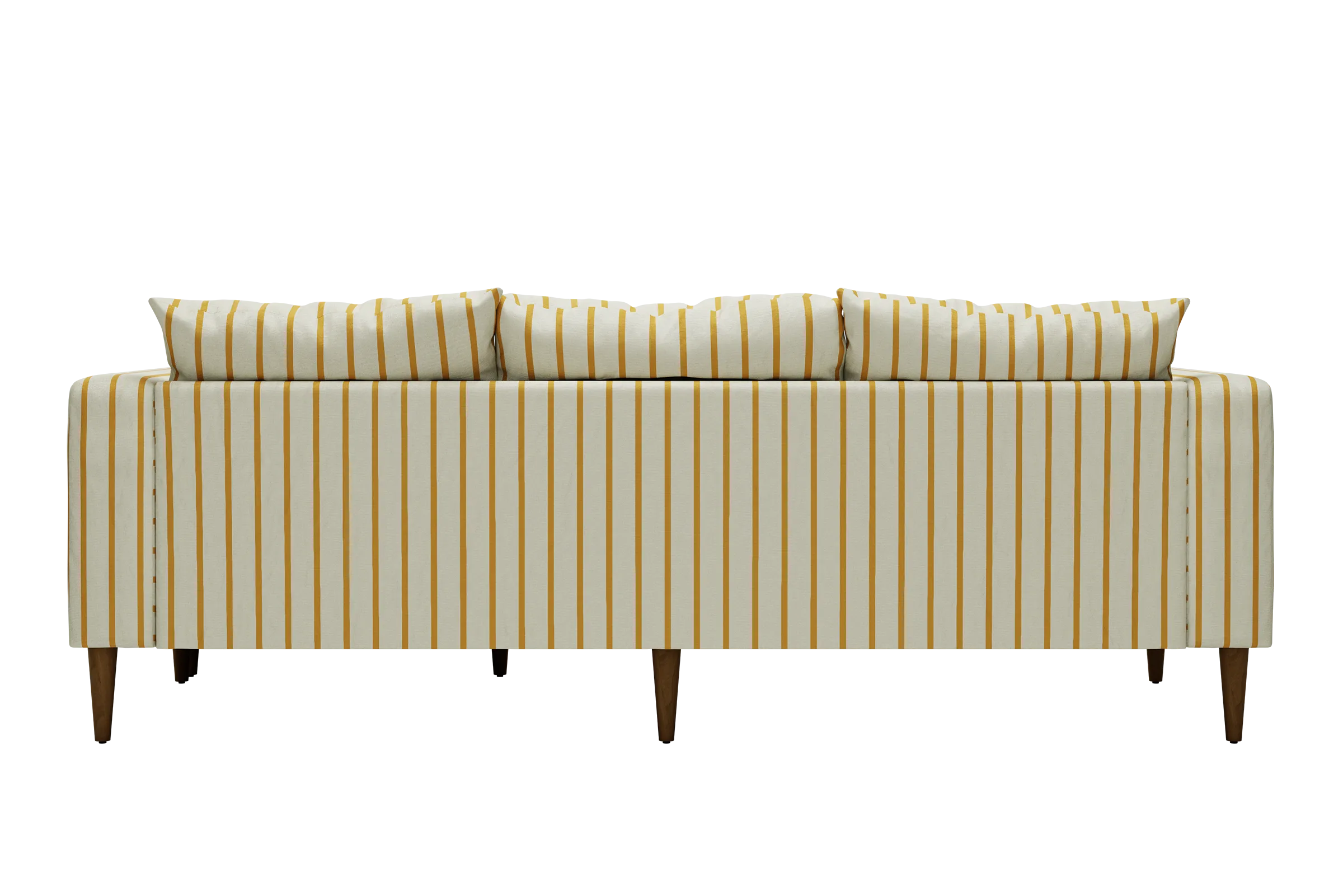 The Essential Sectional in Striped Hemp Blend