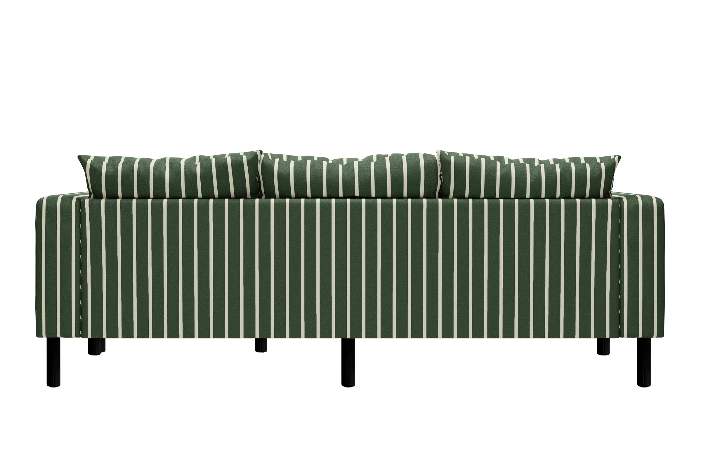 The Essential Sectional in Striped Hemp Blend