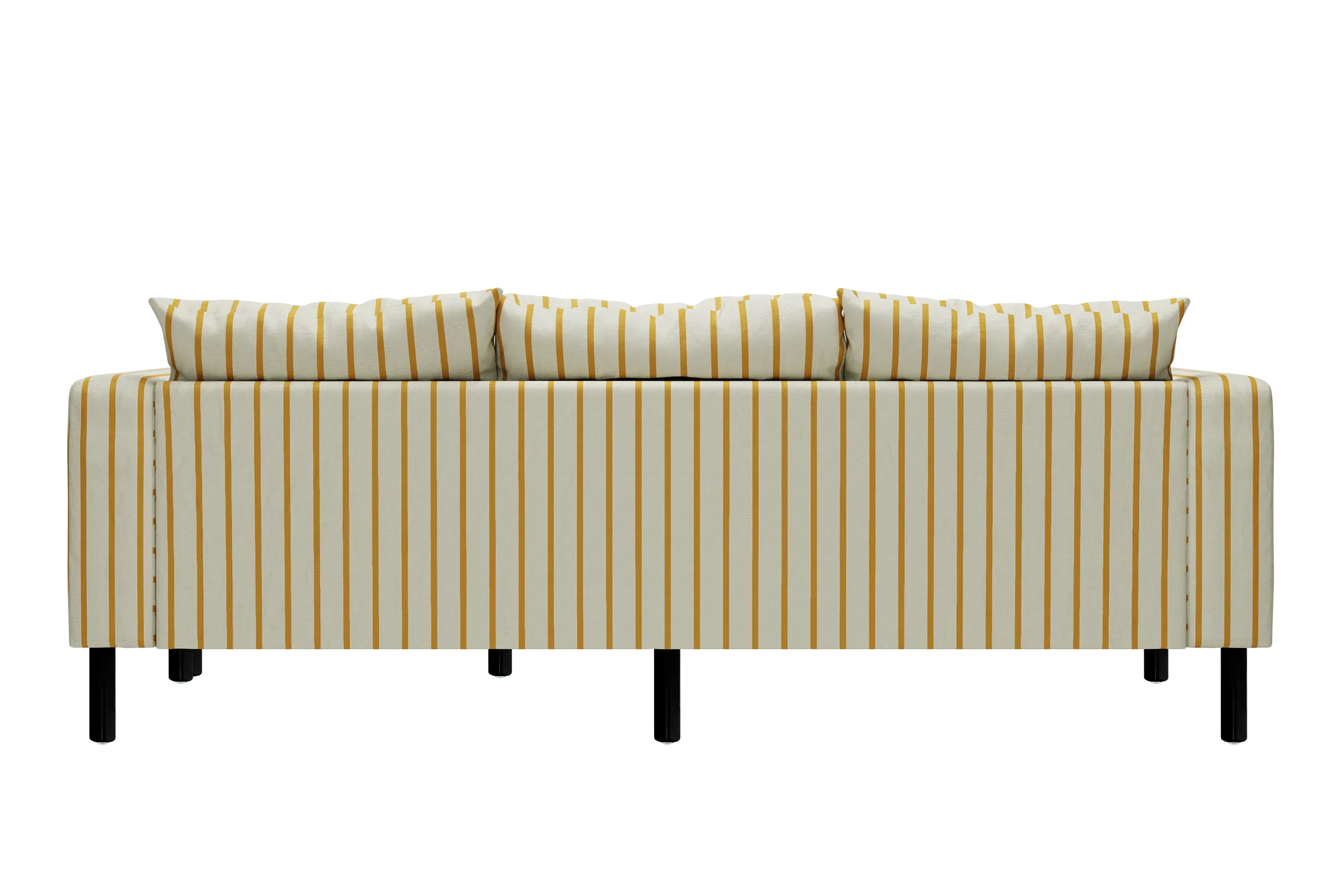 The Essential Sectional in Striped Hemp Blend