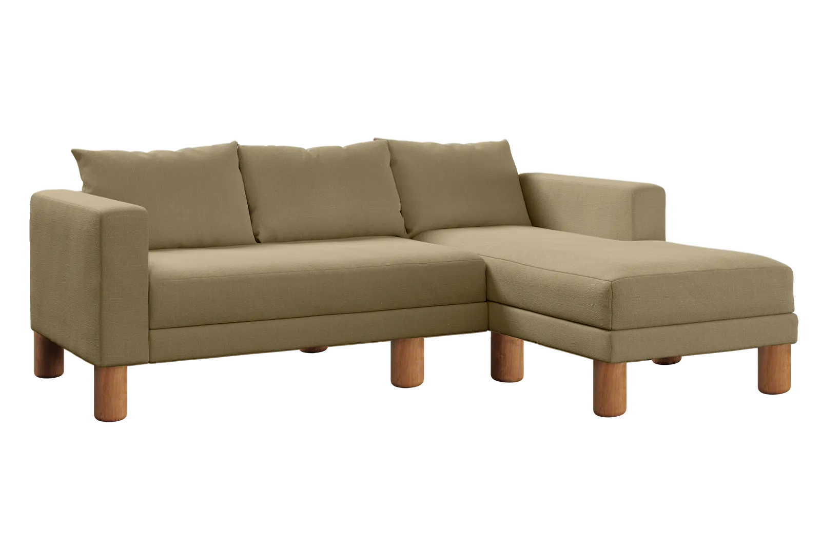 The Essential Sectional in Upcycled Poly