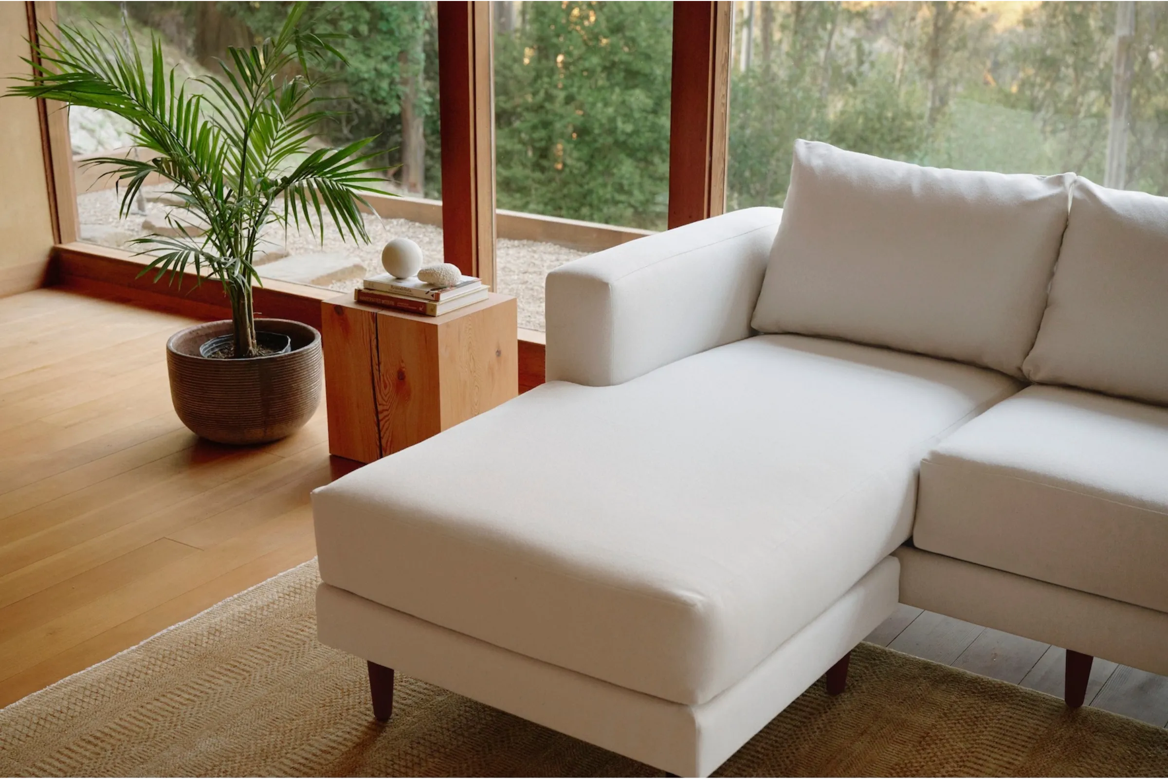 The Essential Sectional in Upcycled Poly