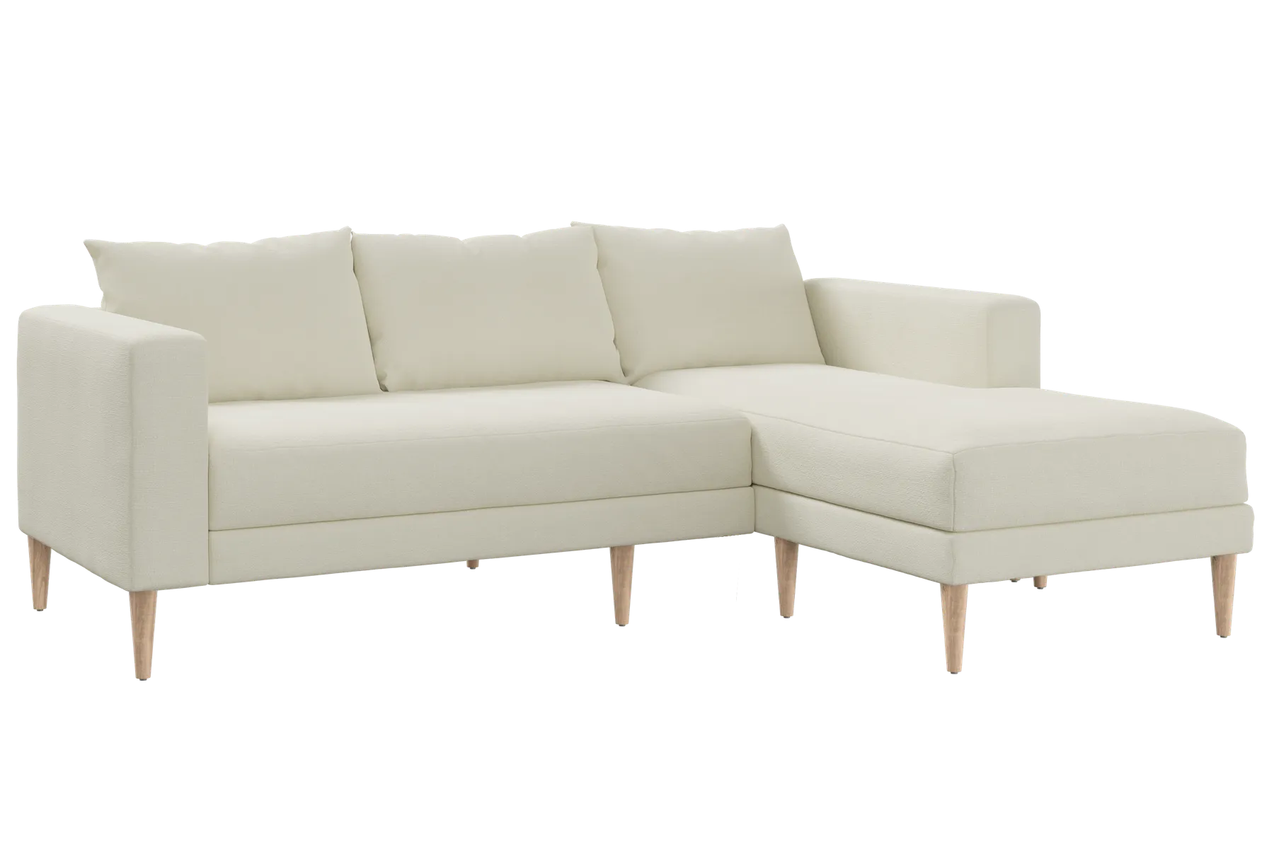 The Essential Sectional in Upcycled Poly