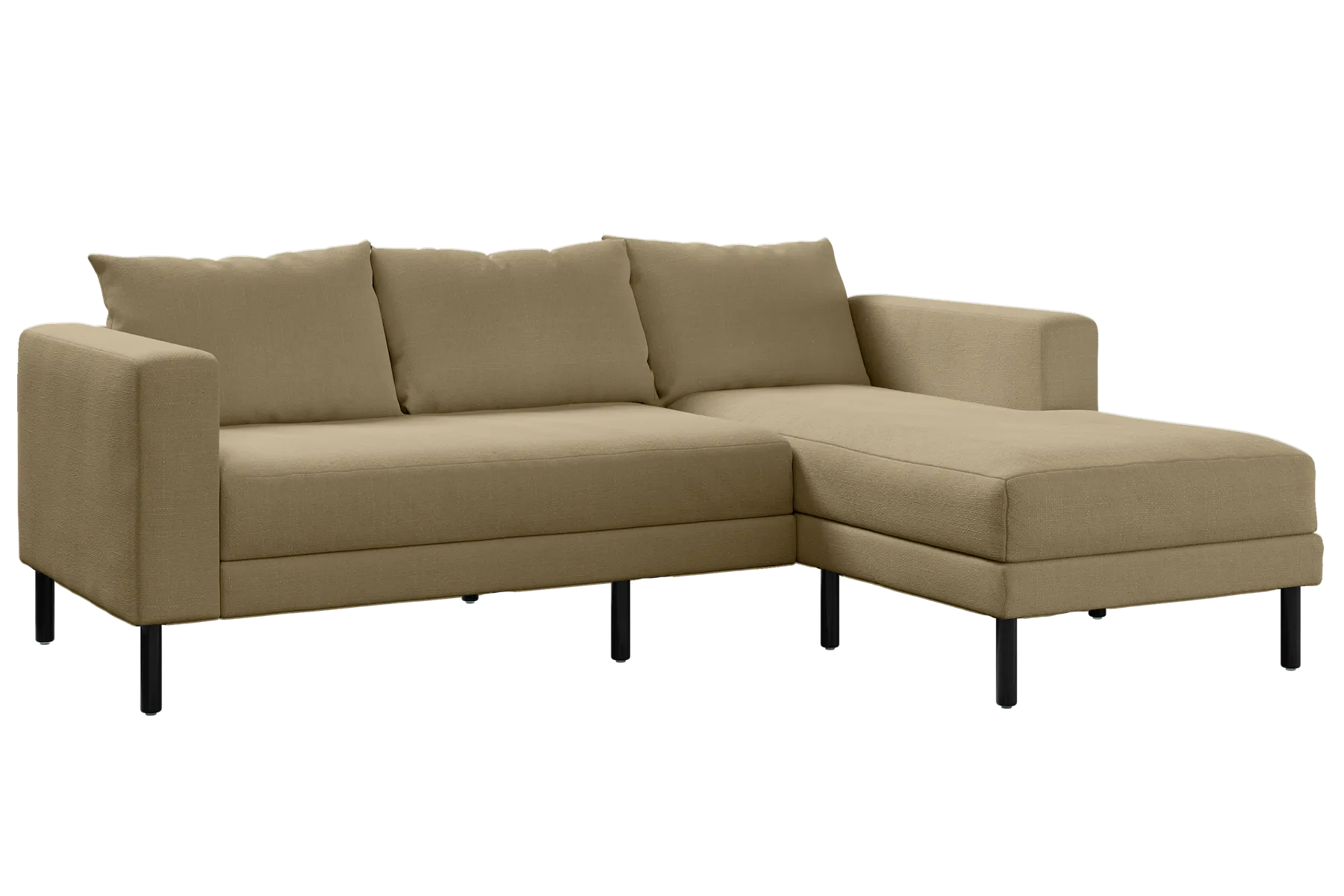 The Essential Sectional in Upcycled Poly