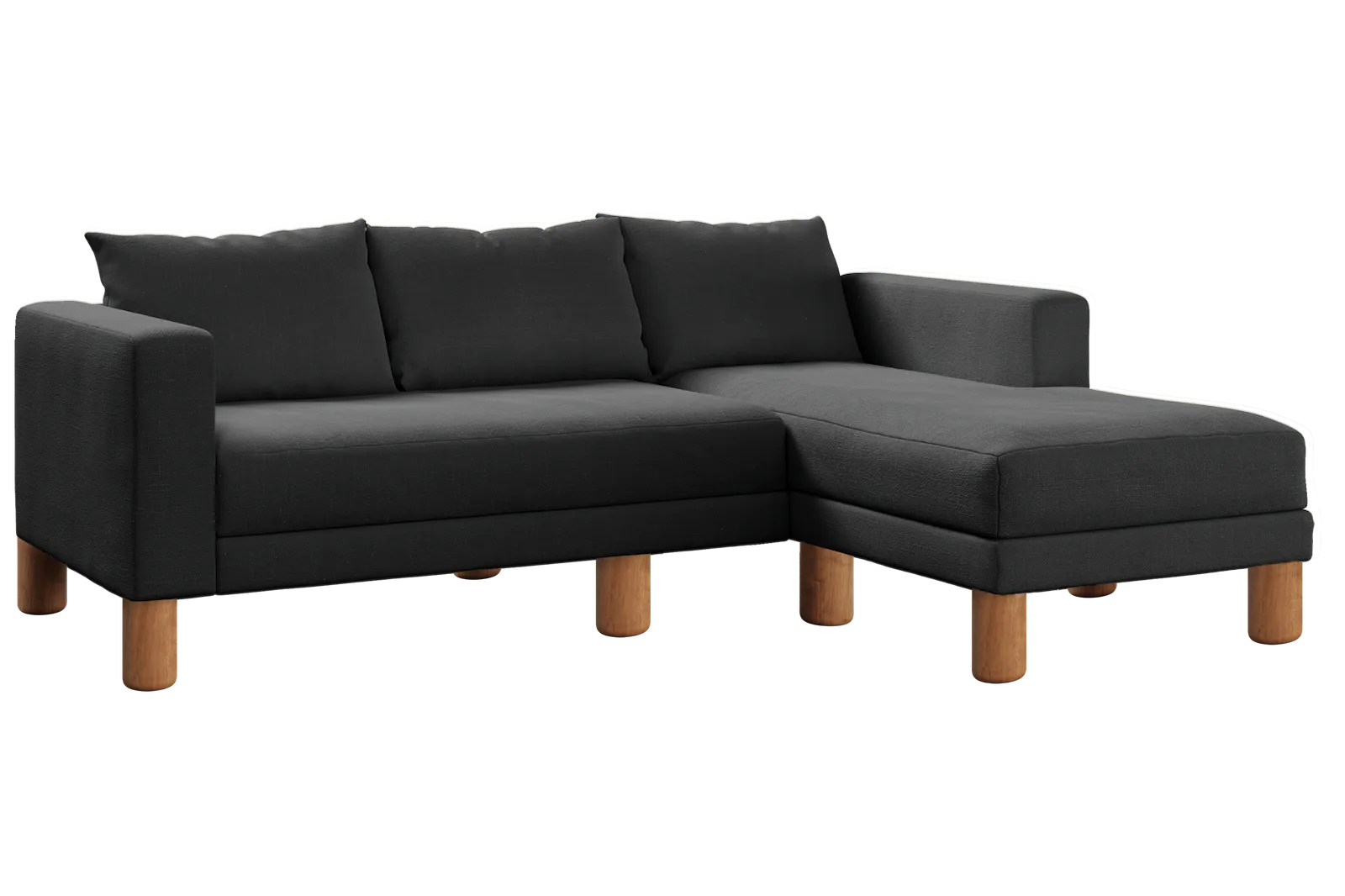 The Essential Sectional in Upcycled Poly