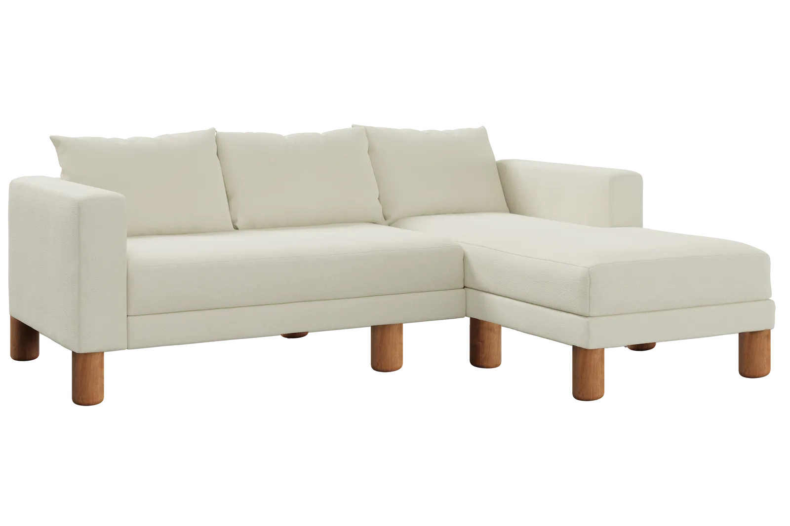 The Essential Sectional in Upcycled Poly