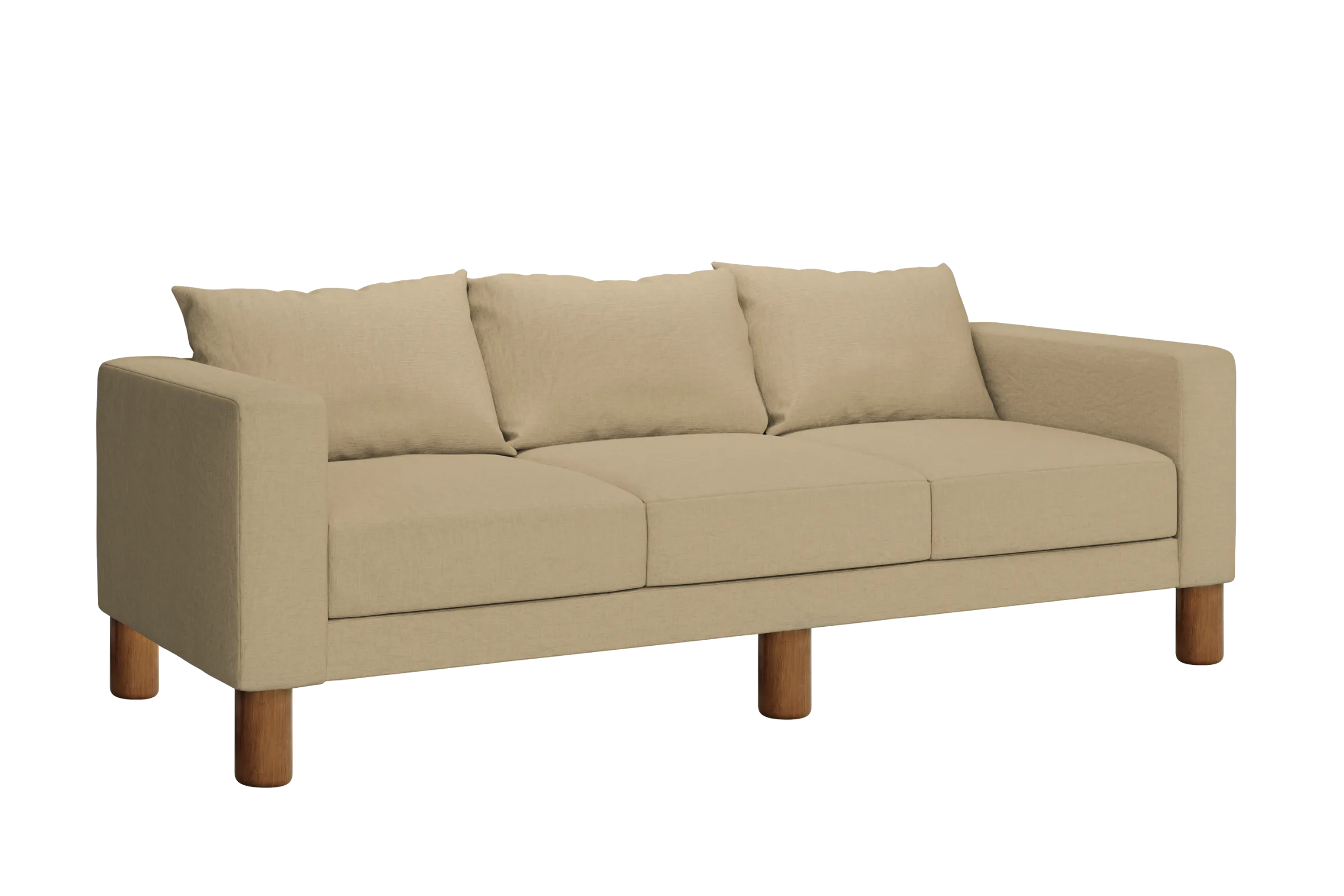 The Essential Sofa in Hemp