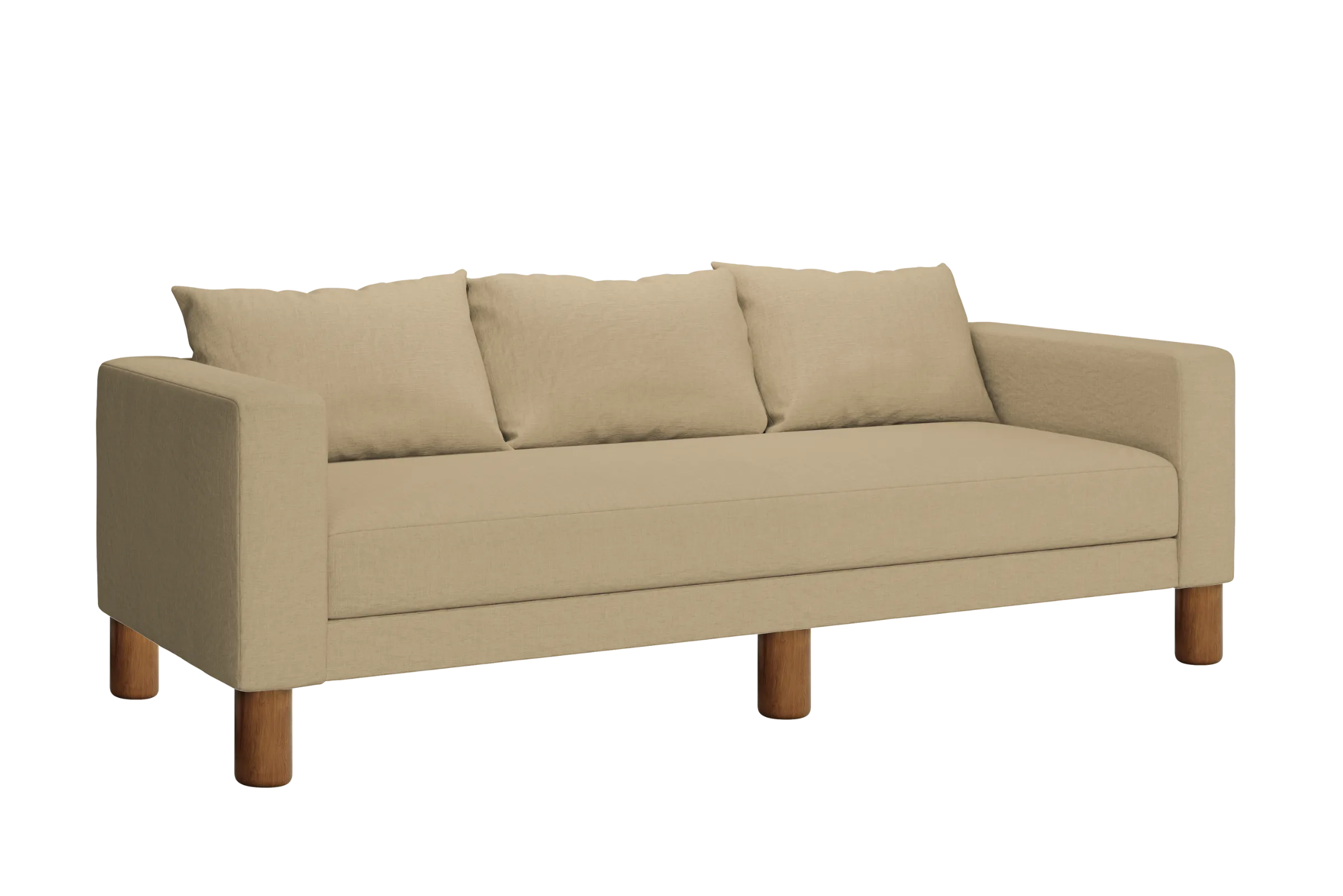 The Essential Sofa in Hemp