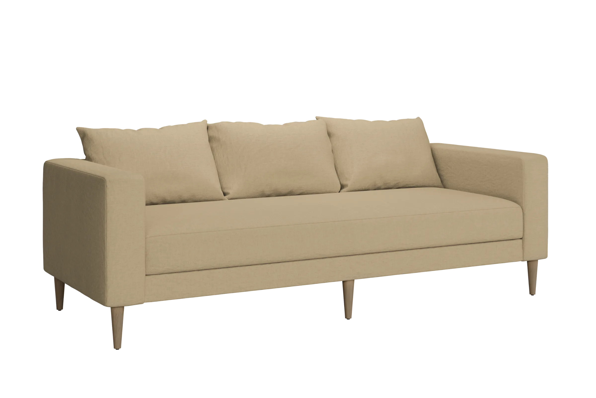 The Essential Sofa in Hemp