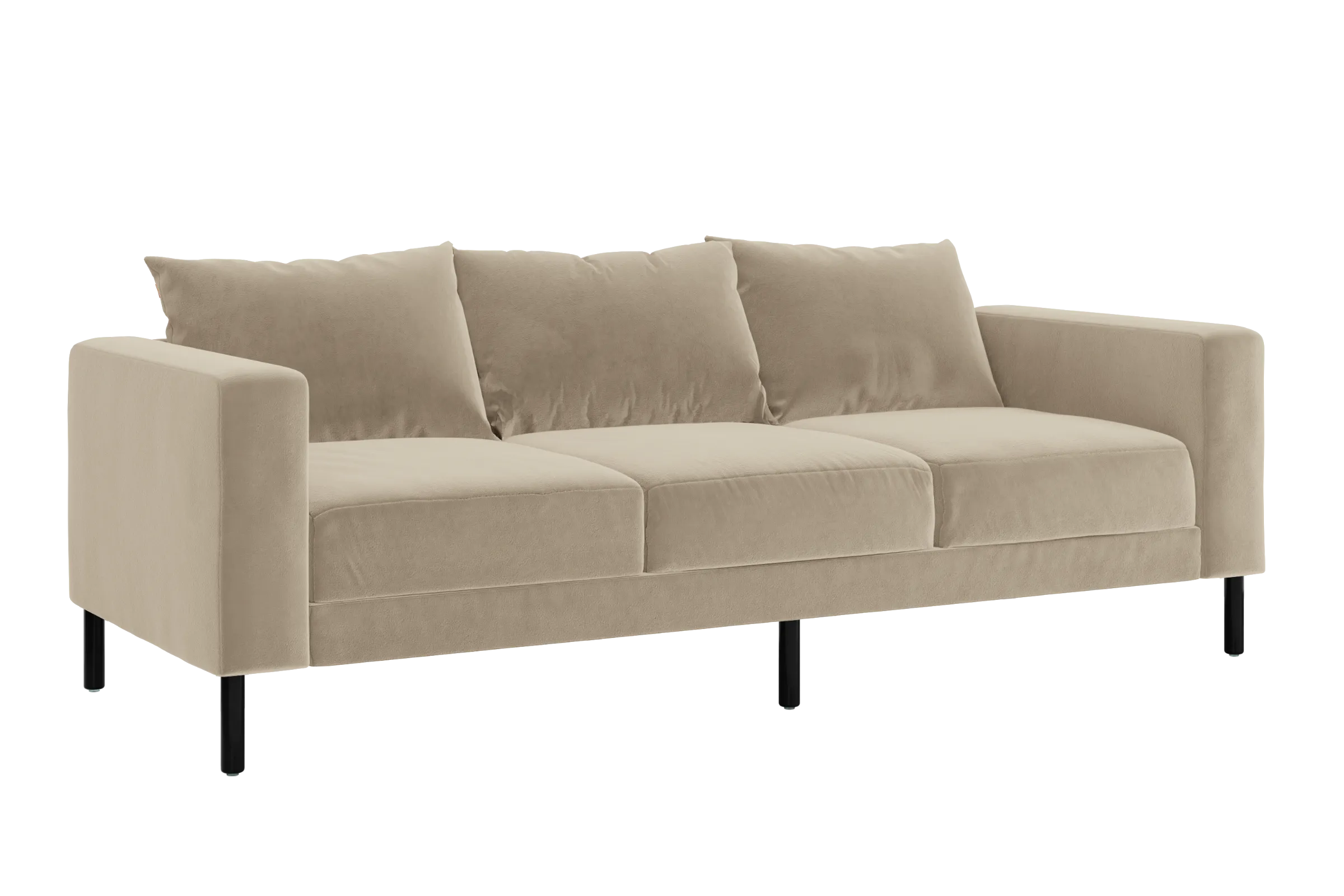 The Essential Sofa in Recycled Velvet