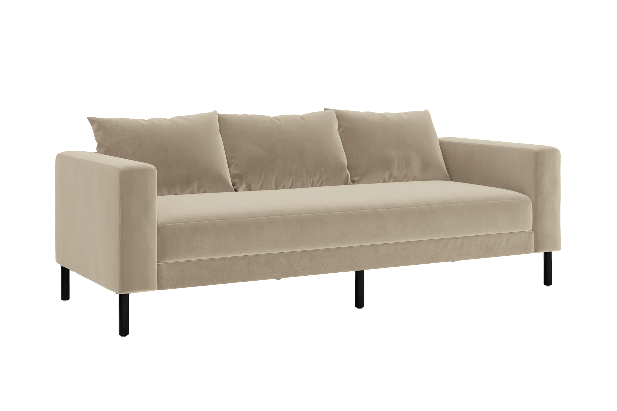 The Essential Sofa in Recycled Velvet