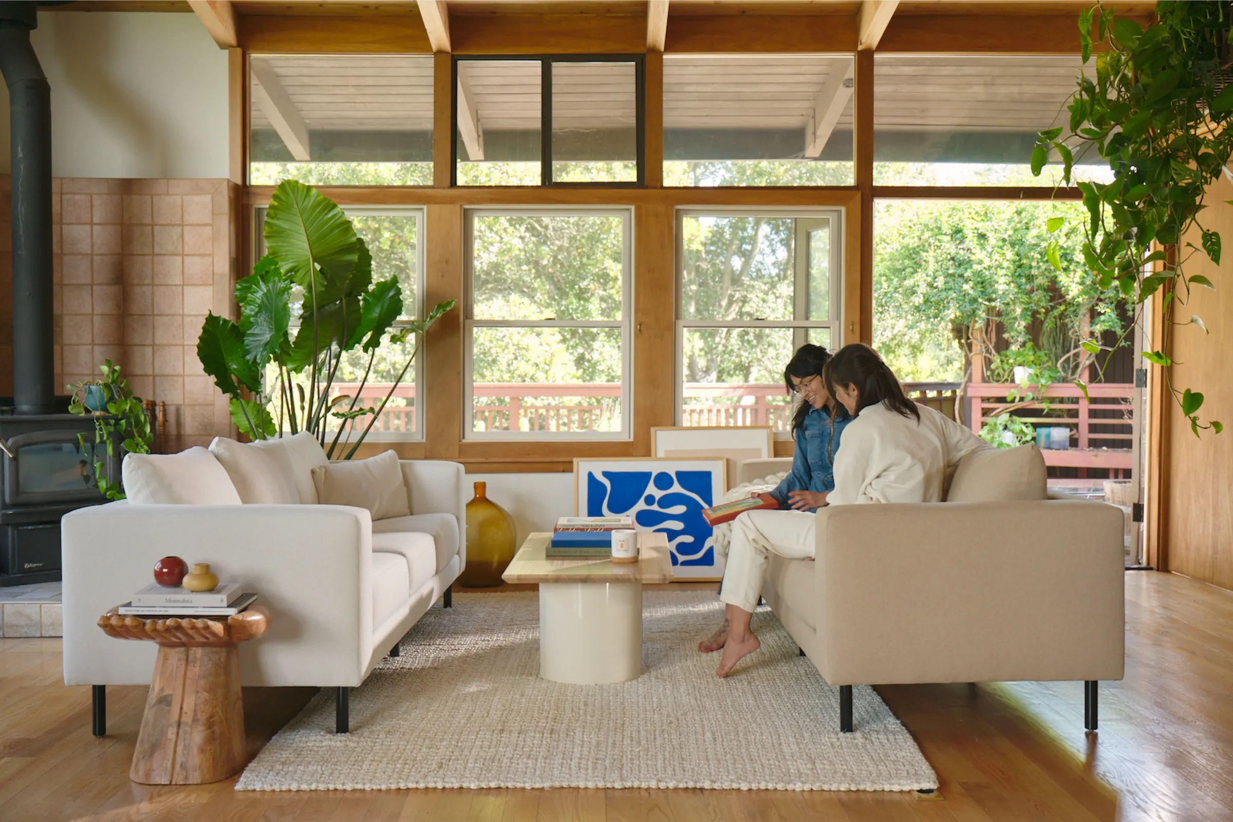 The Essential Sofa in Upcycled Poly