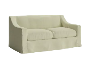 The Evergreen Loveseat in Hemp