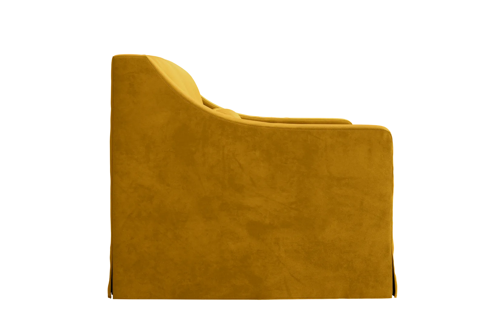 The Evergreen Loveseat in Recycled Velvet