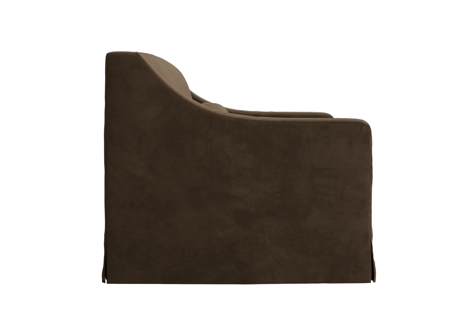 The Evergreen Loveseat in Recycled Velvet