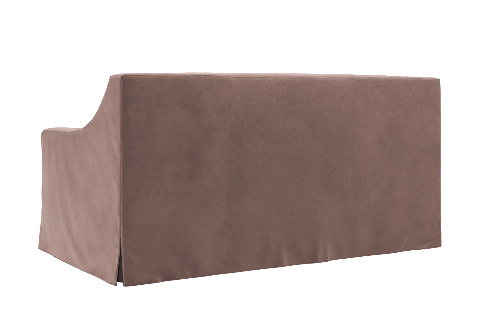 The Evergreen Loveseat in Recycled Velvet