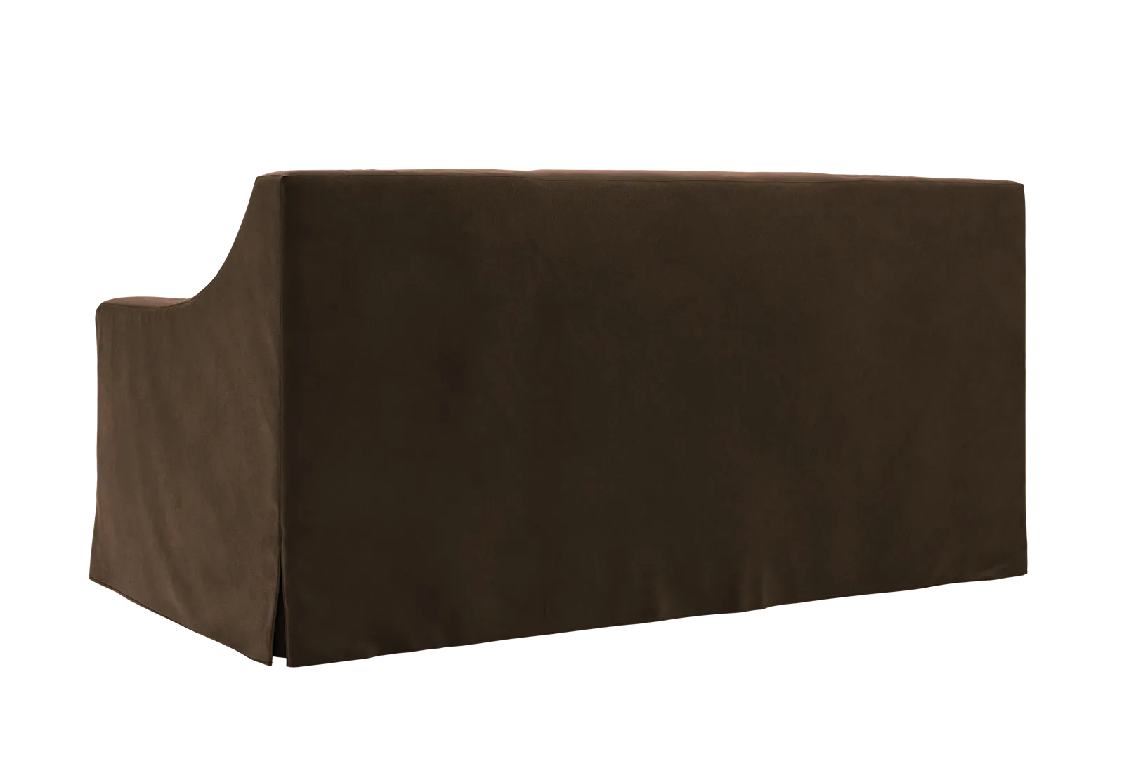 The Evergreen Loveseat in Recycled Velvet