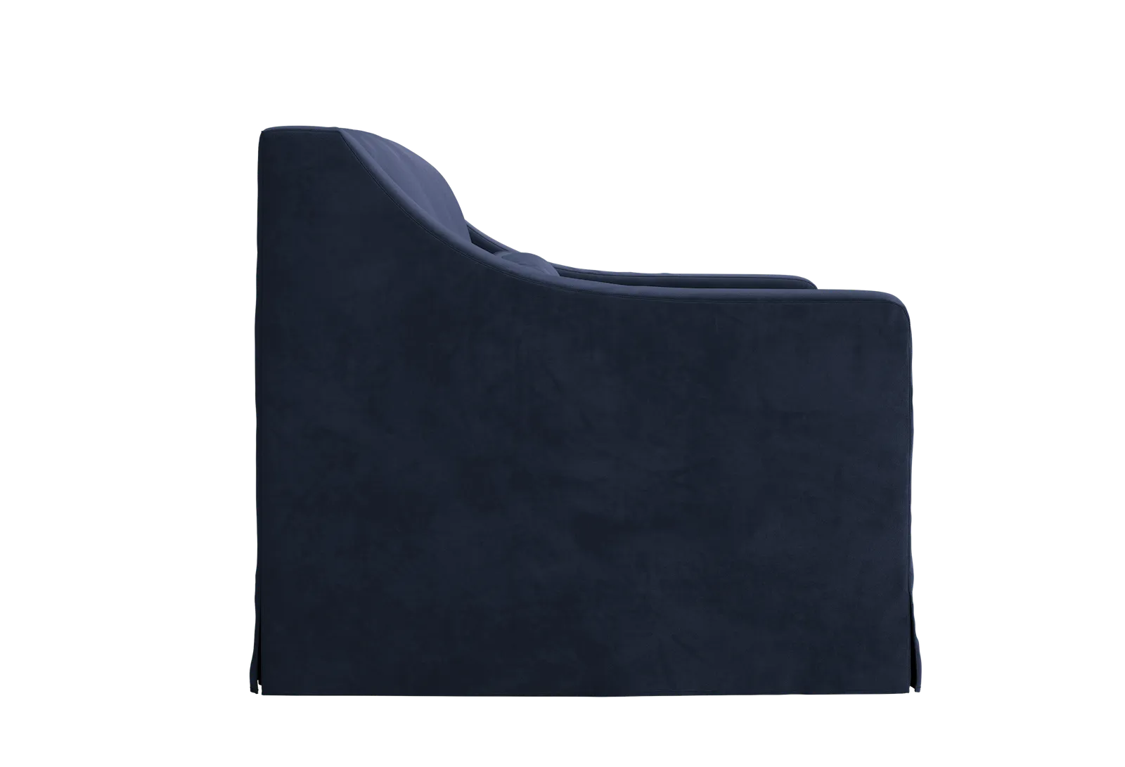 The Evergreen Loveseat in Recycled Velvet